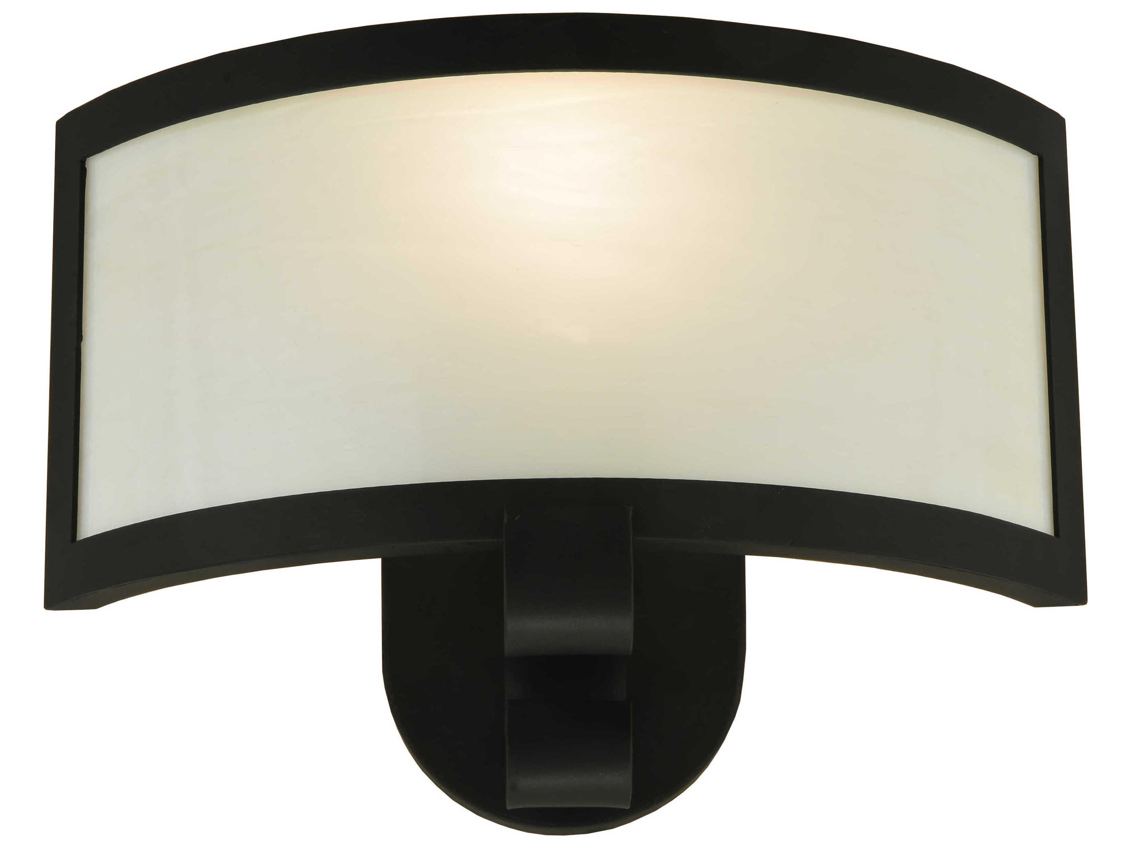 Meyda Deco 1-Light Brown Glass Wall Sconce