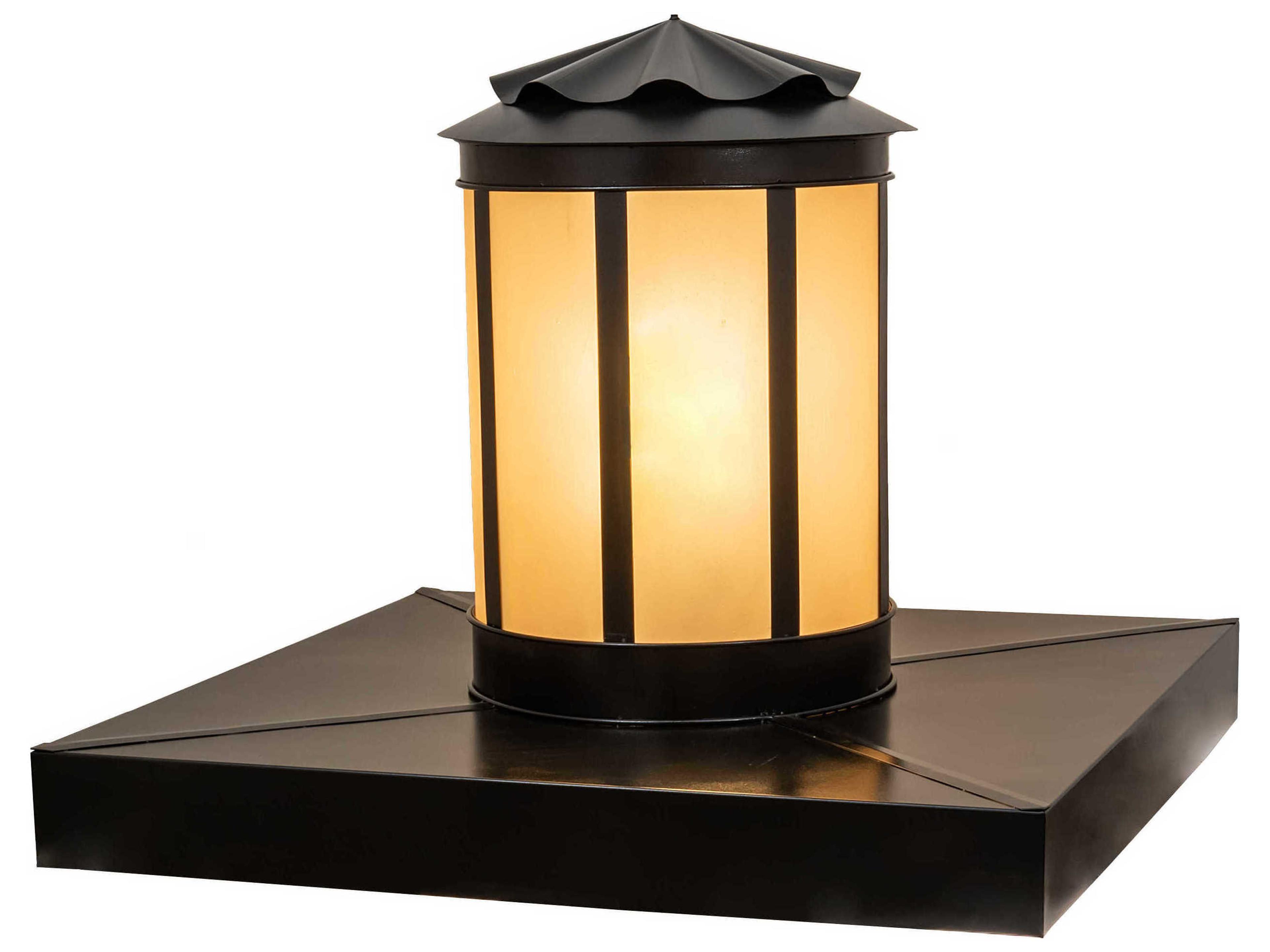Meyda Dexter 4 - Light Glass LED Outdoor Pier