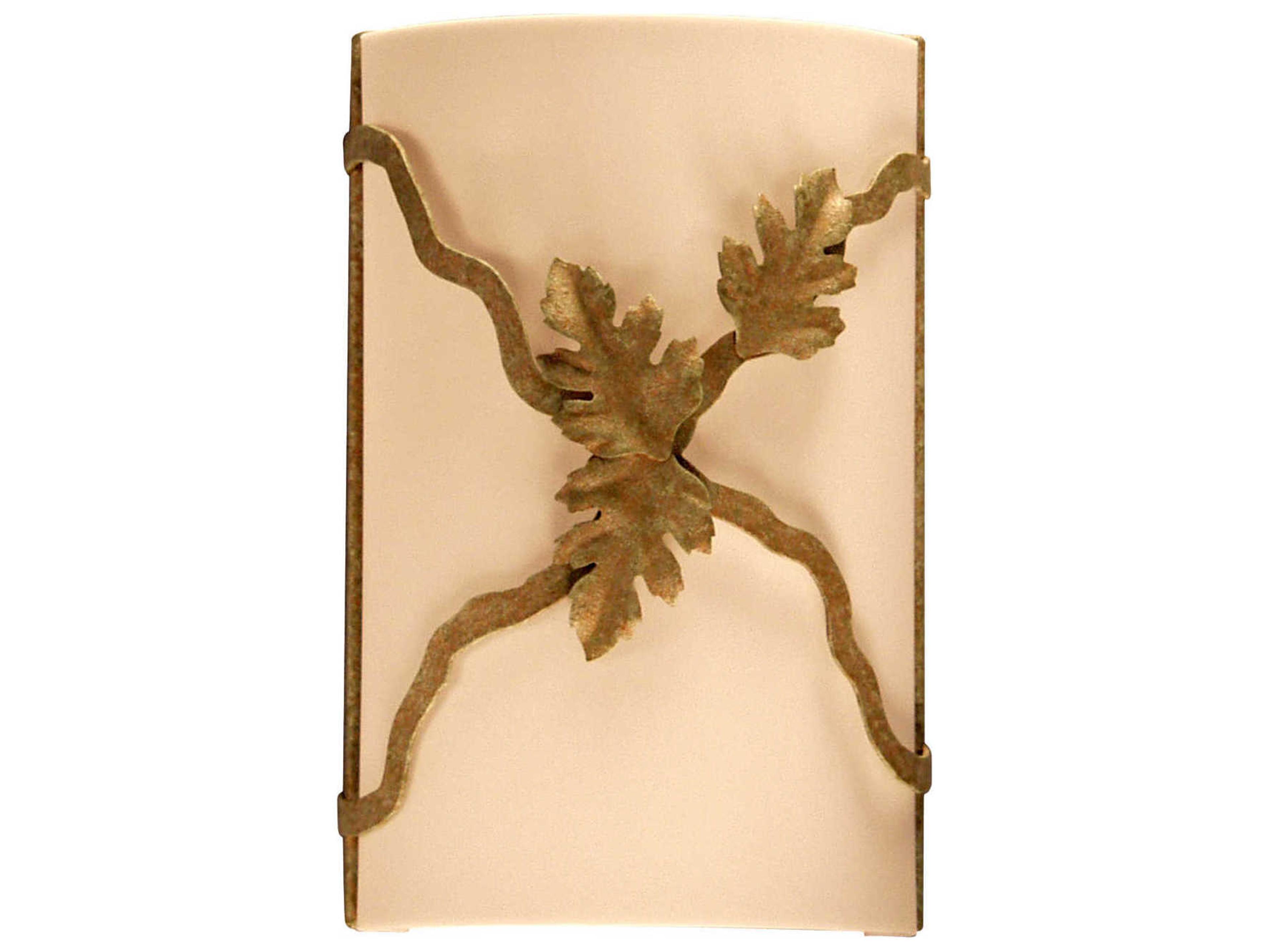 Meyda Fauna Gold Wall Sconce
