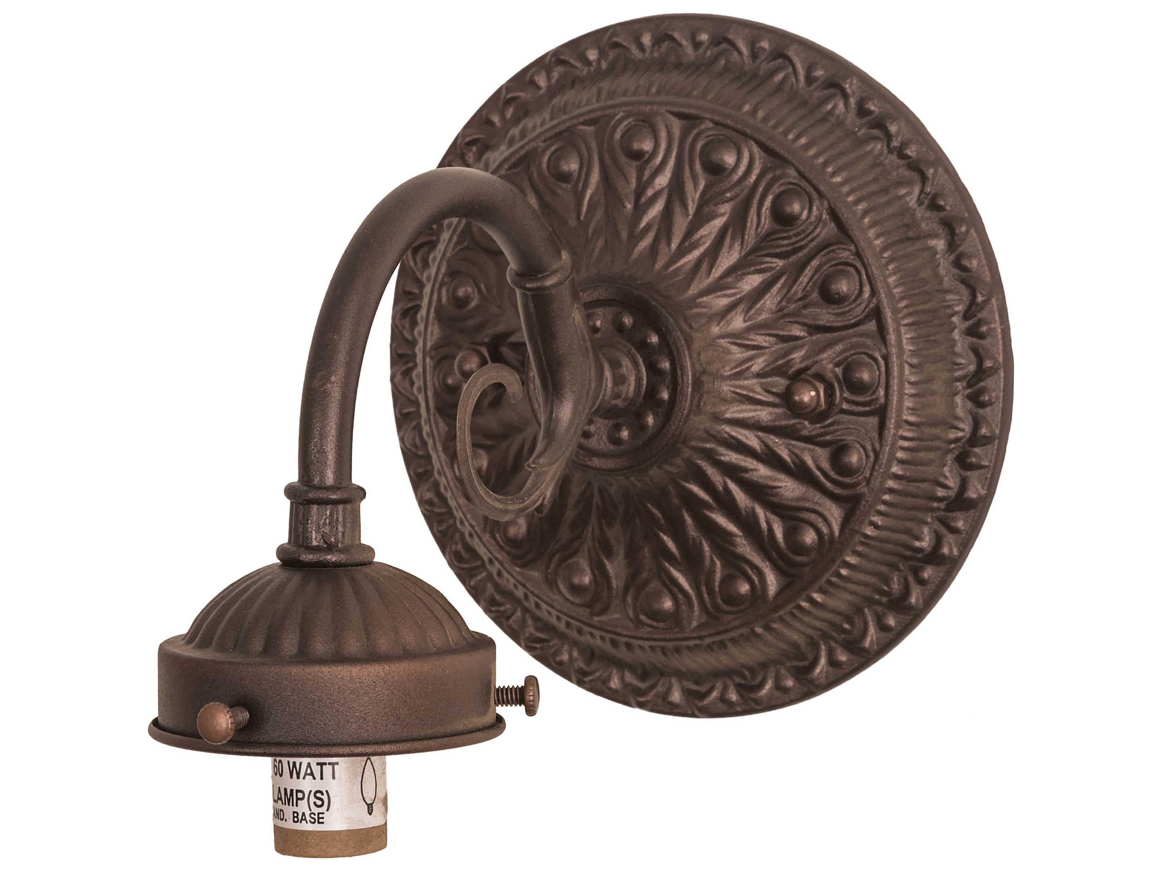 Meyda Fixtures 1-Light Gray Wall Sconce