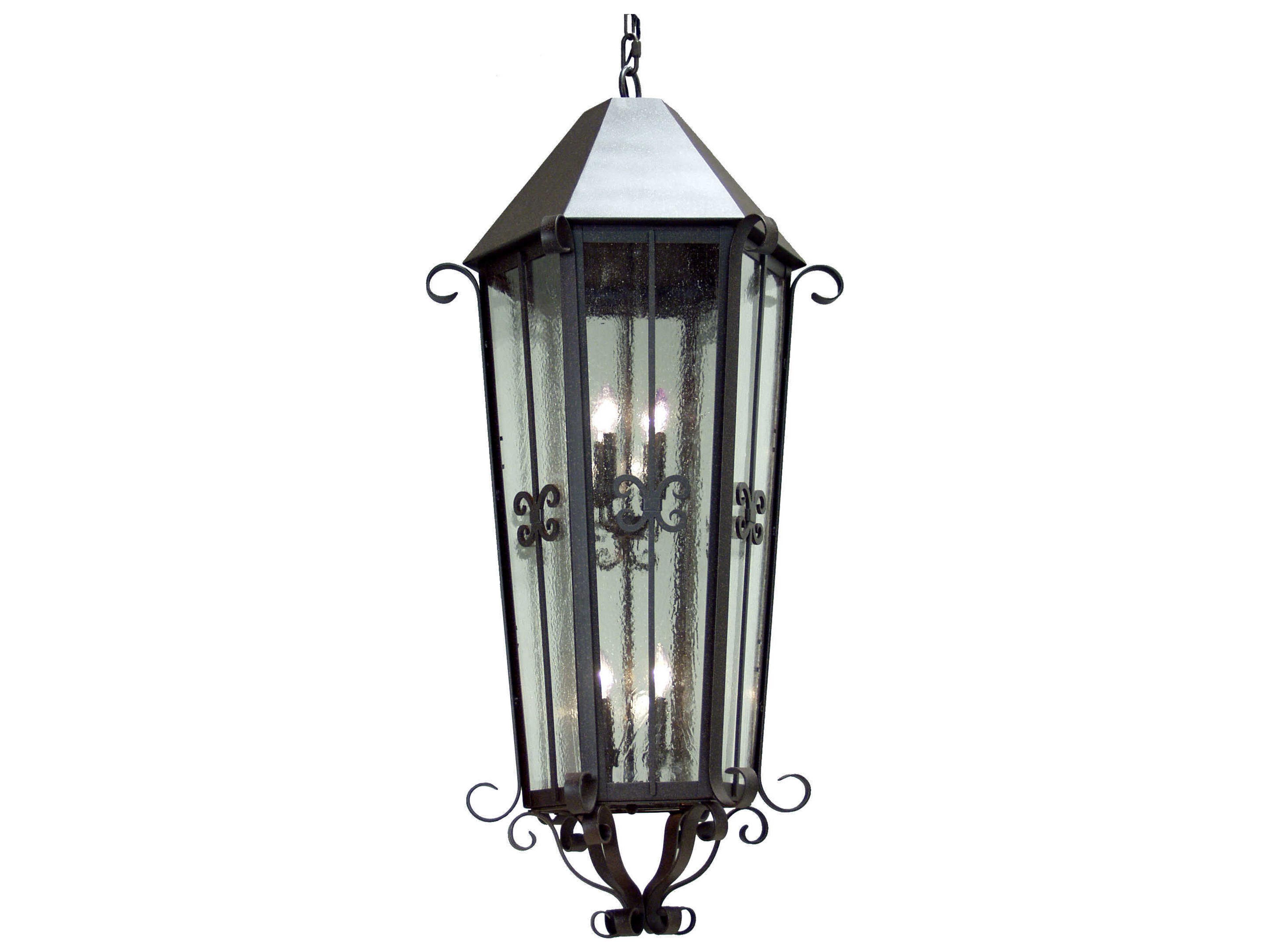 Forsynthia Glass Outdoor Hanging Light