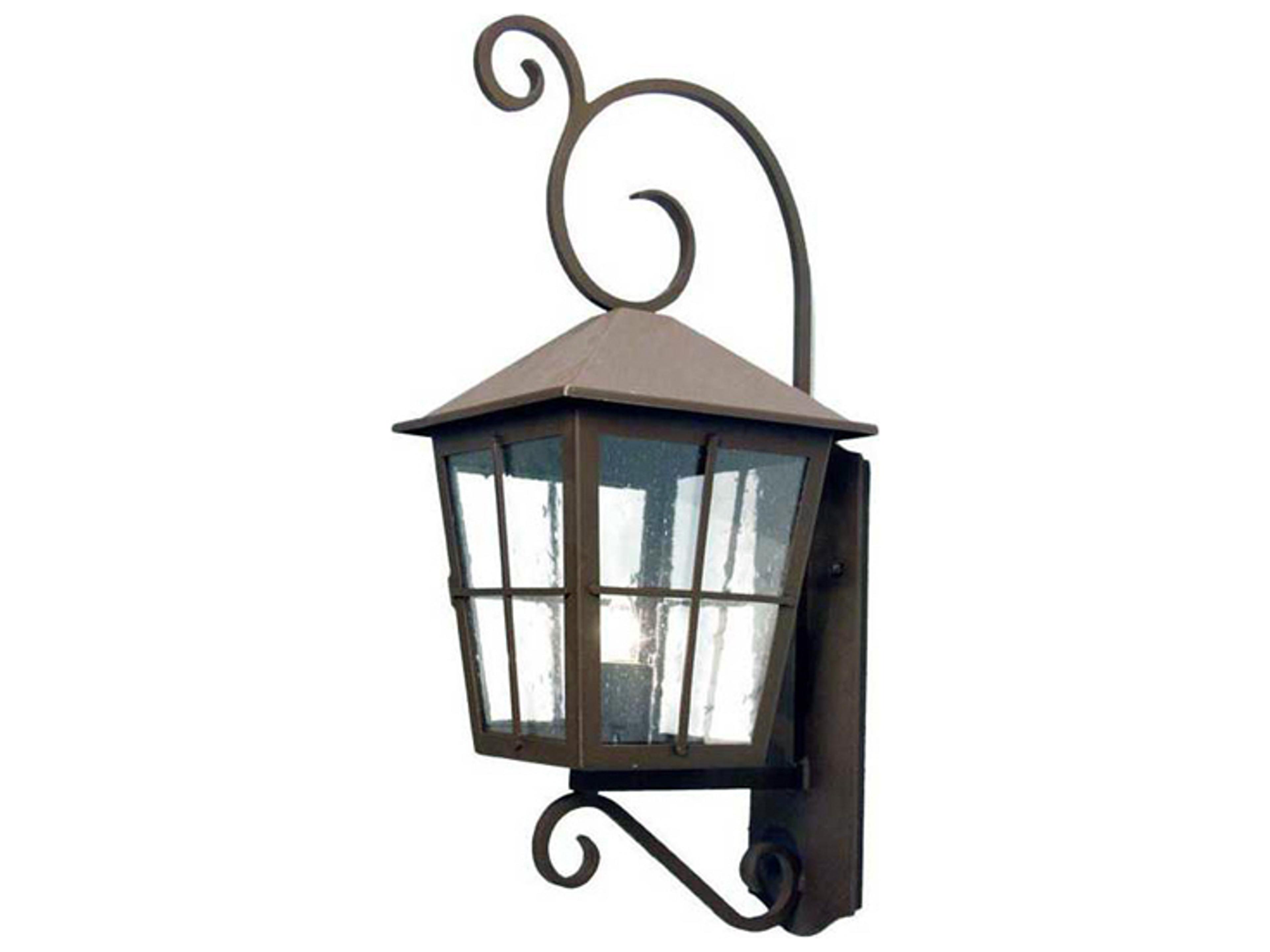 Fortunato 1 - Light Glass Outdoor Wall Light