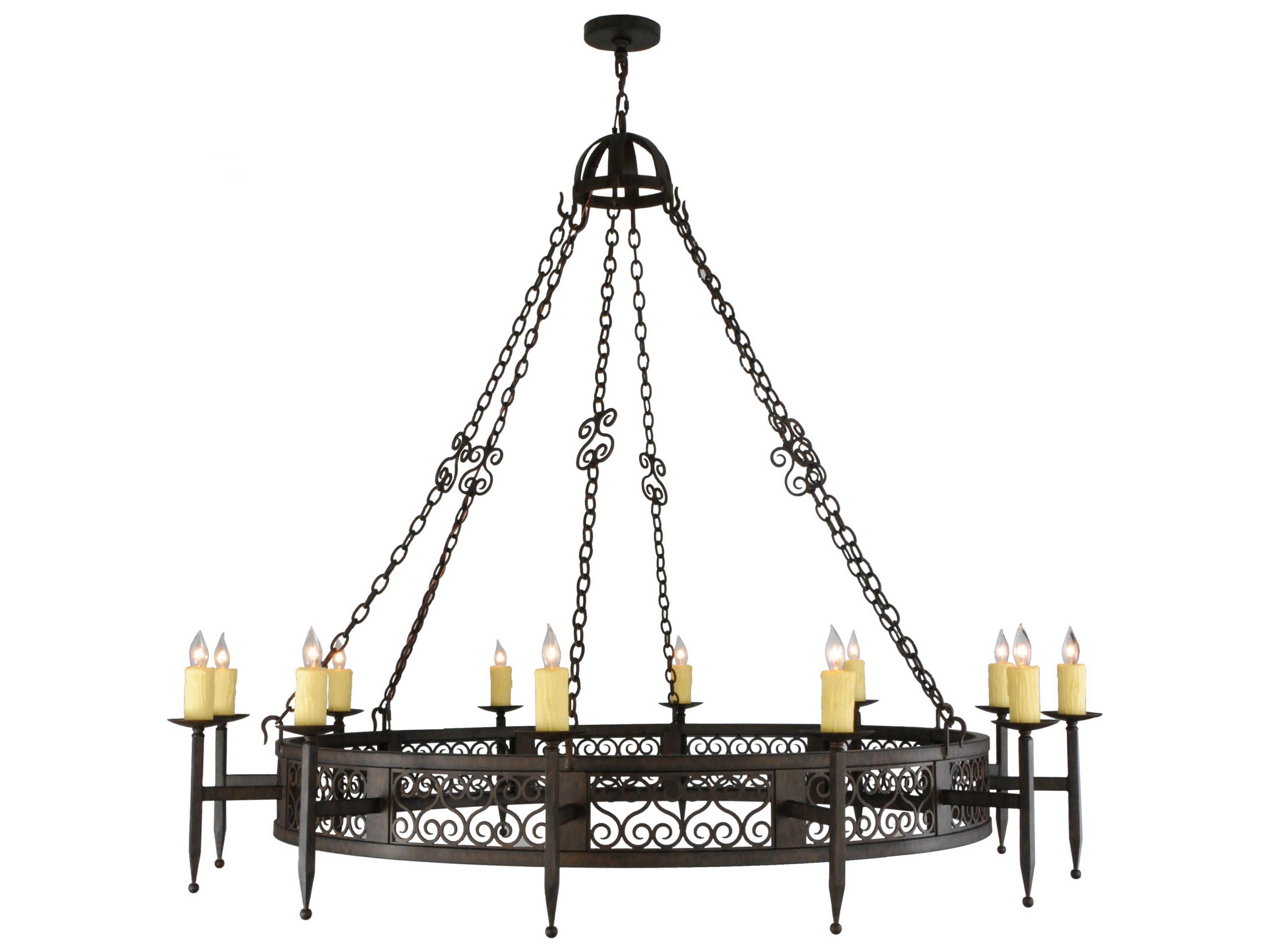 Meyda Created By 0209 12-Light 71" Grand Chandelier