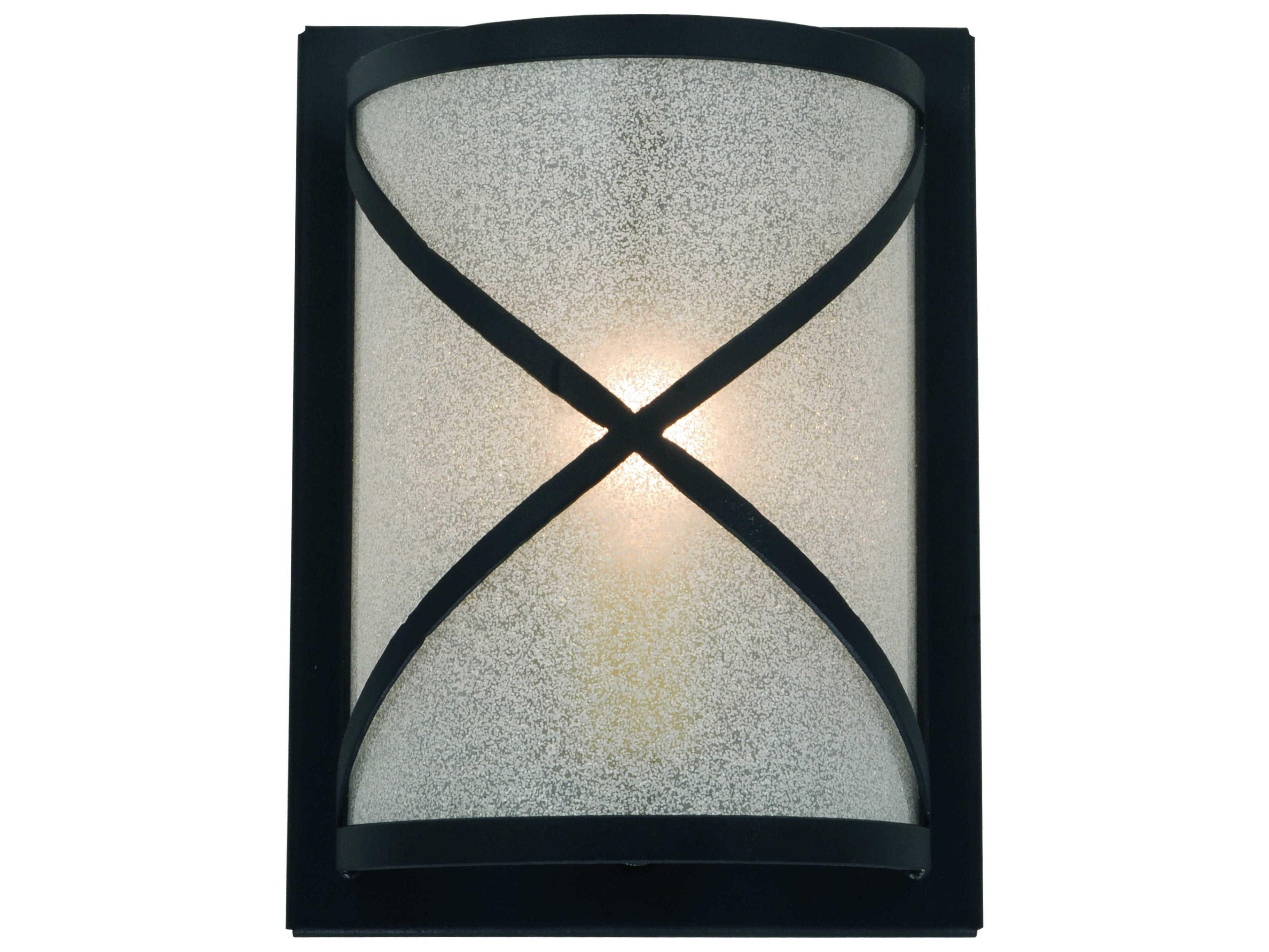 Meyda Gothic 1-Light Black Wall Sconce