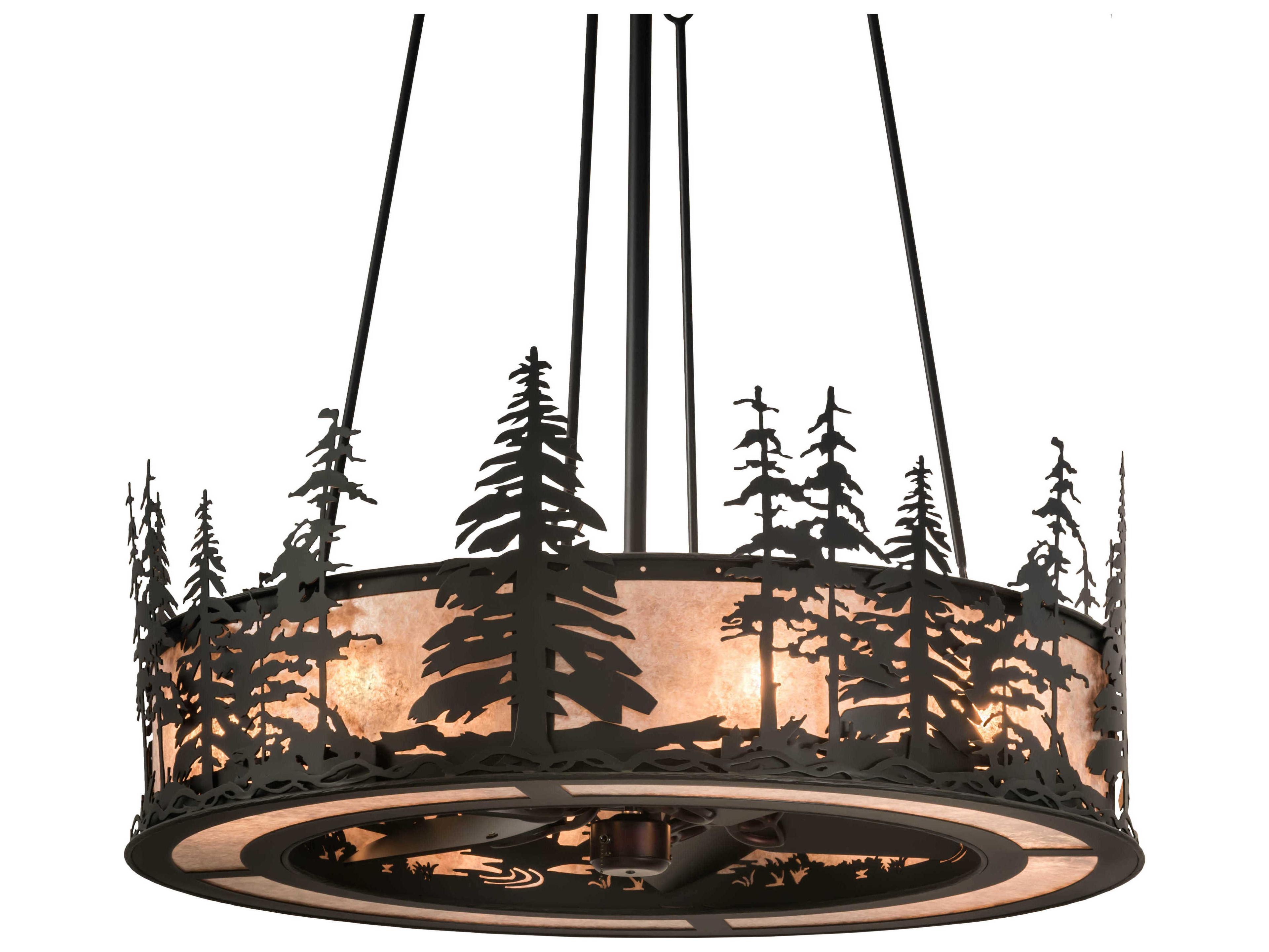 Meyda Tall Pines 45" Ceiling Fan