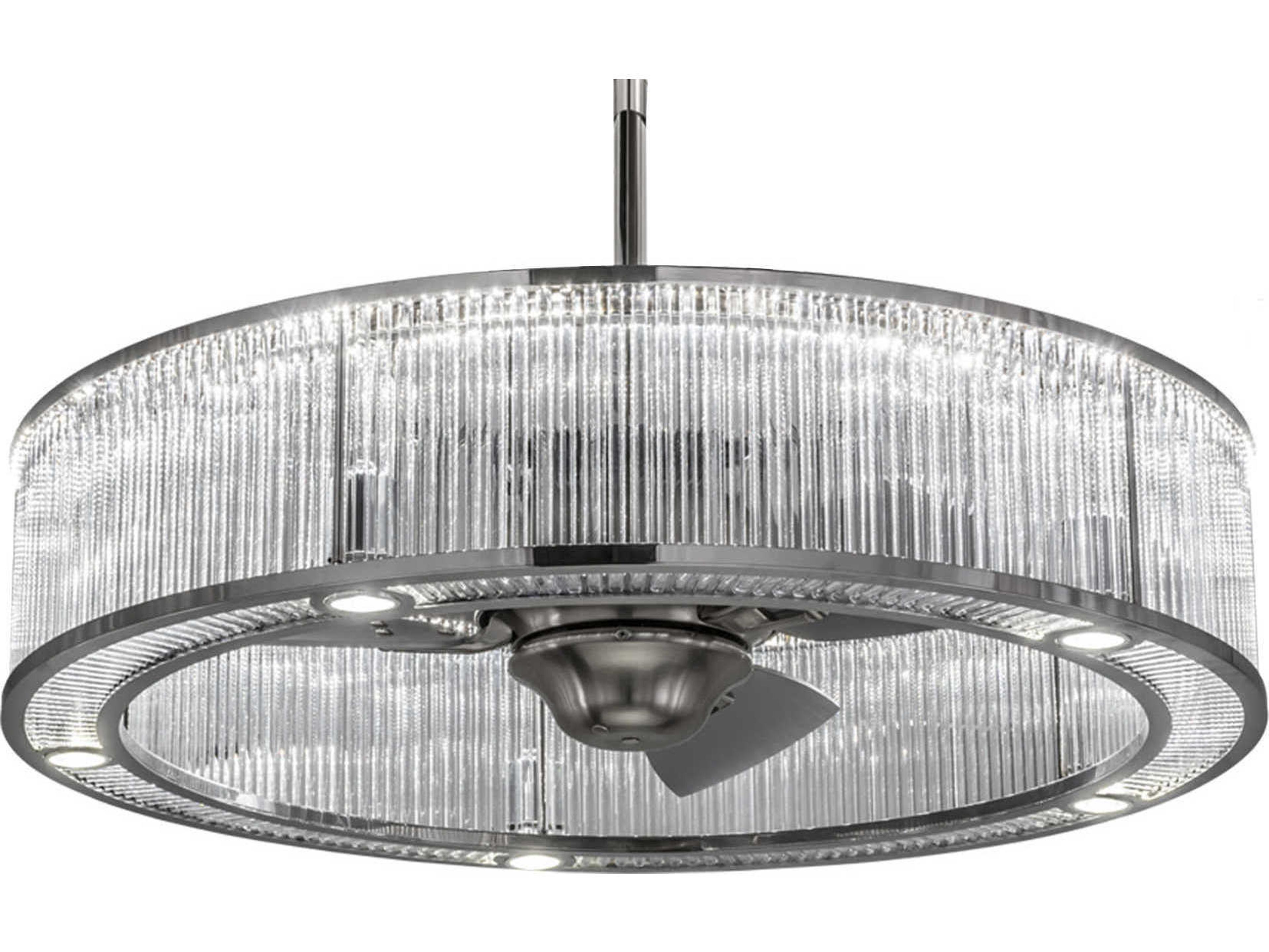 Meyda Marquee Clear 36" LED Ceiling Fan