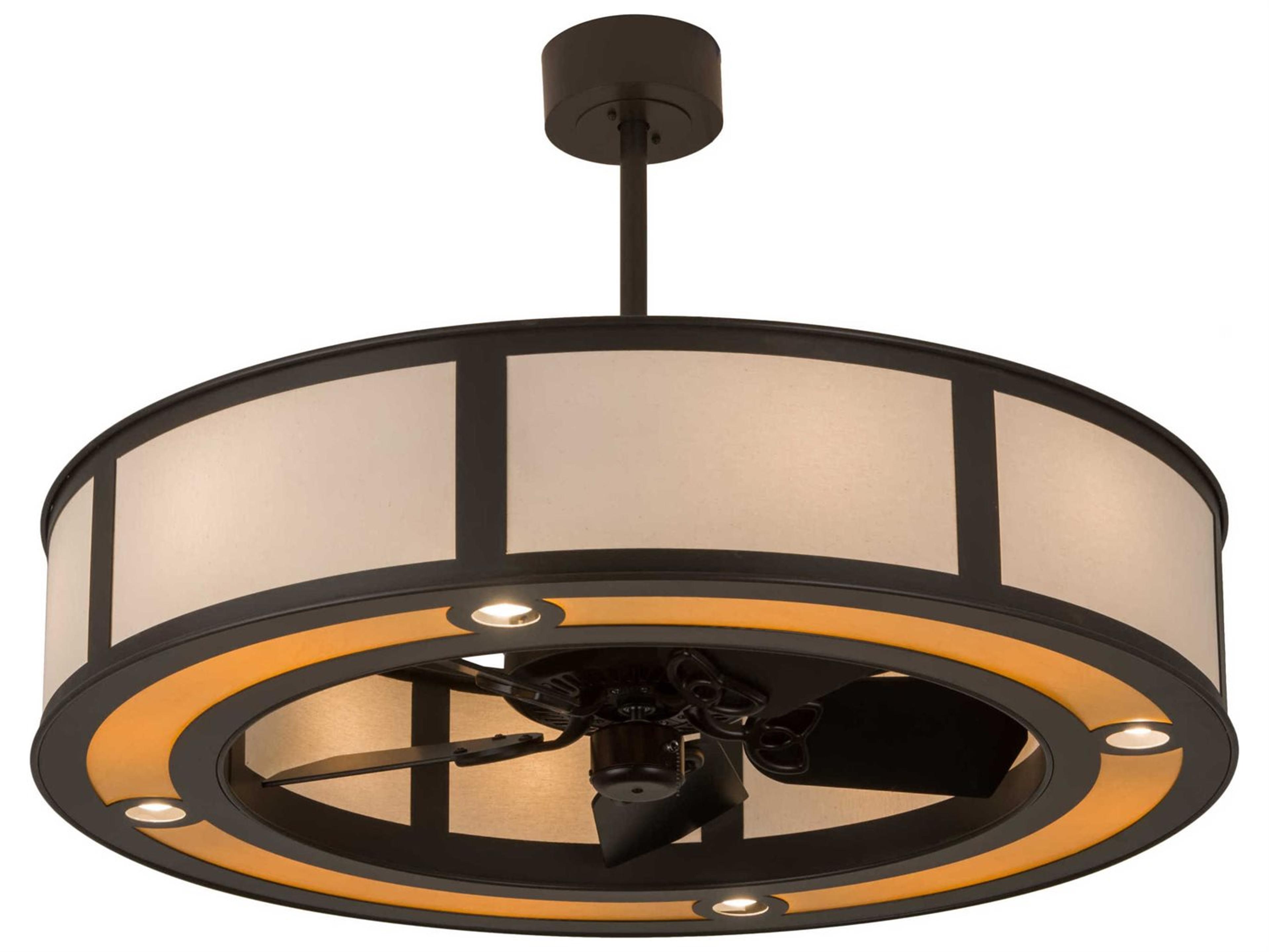 Meyda Maple Wood 45" Ceiling Fan