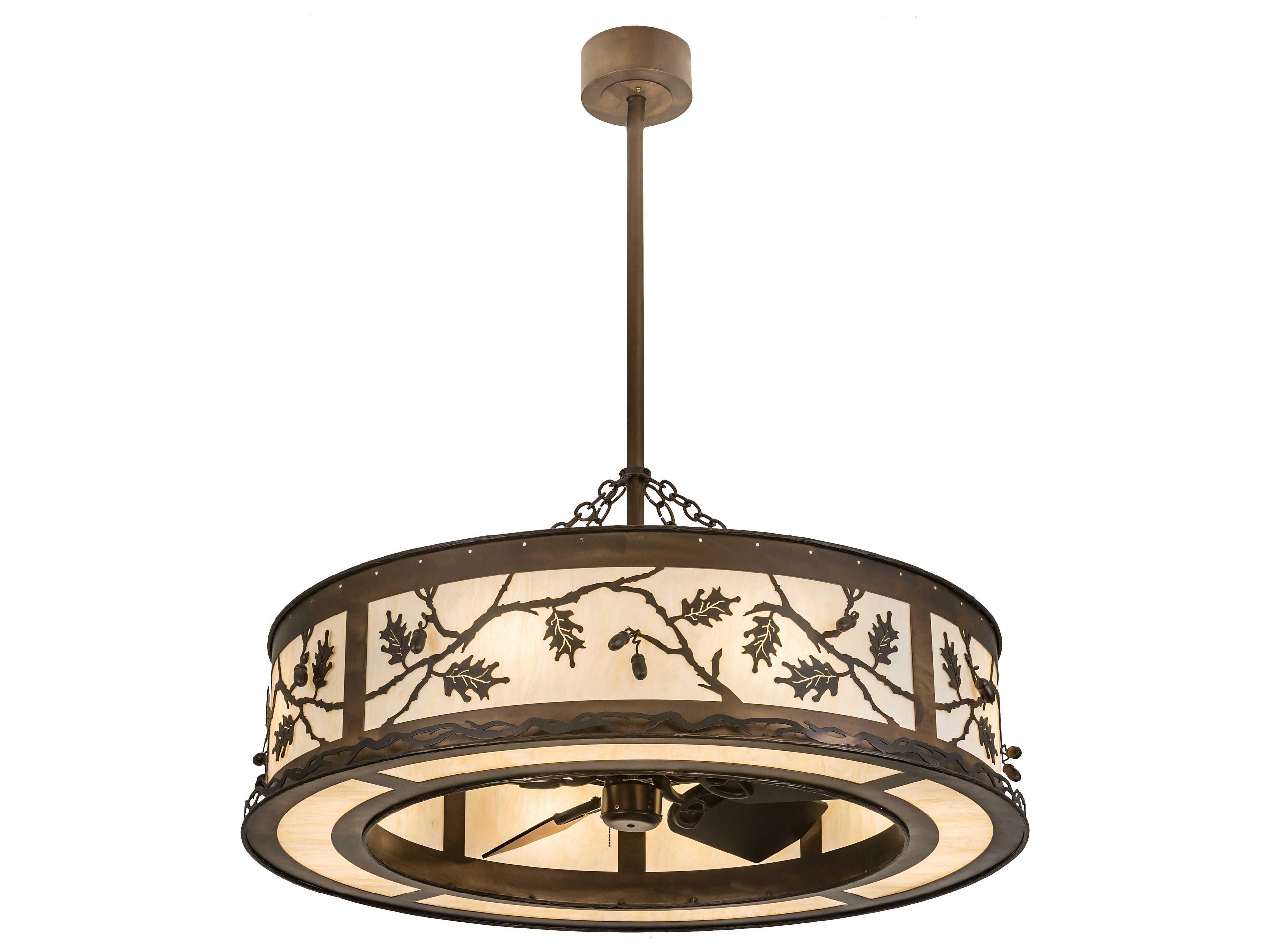 Meyda Oak Leaf & Acorn 45" Ceiling Fan