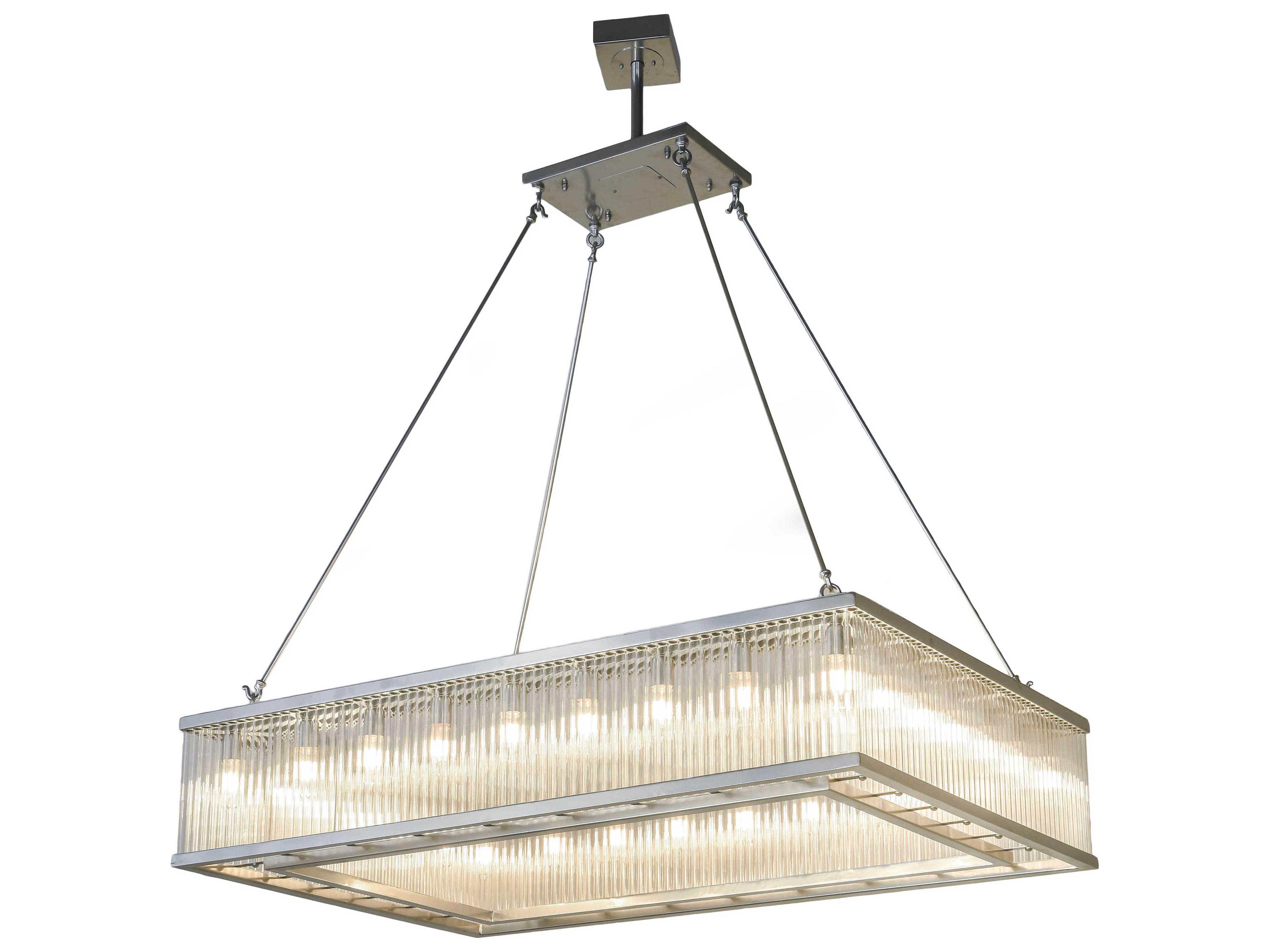 Meyda Marquee 28-Light Chrome Island Pendant
