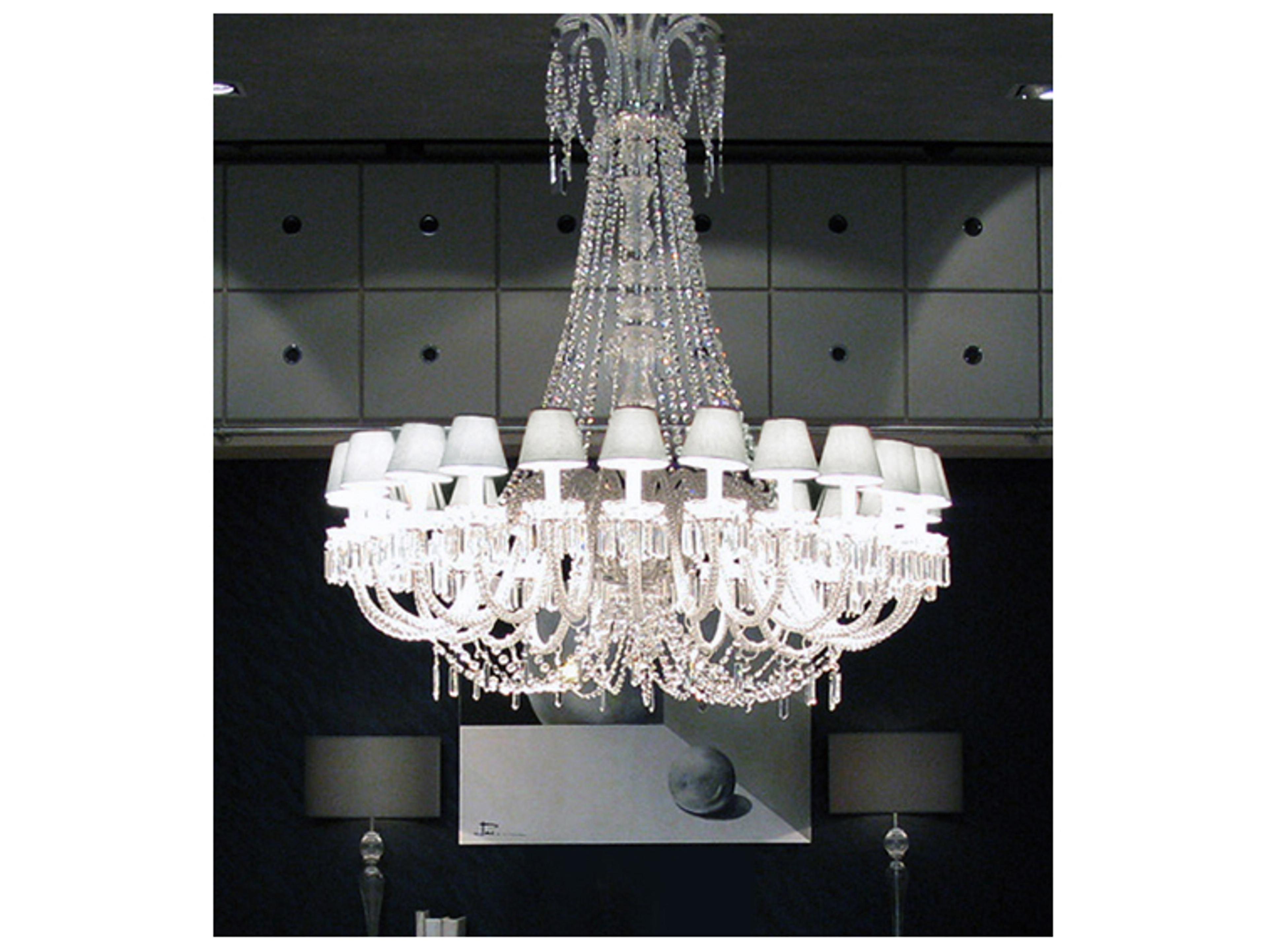 Meyda 24-Light Chrome Crystal Clear Candelabra Empire Chandelier