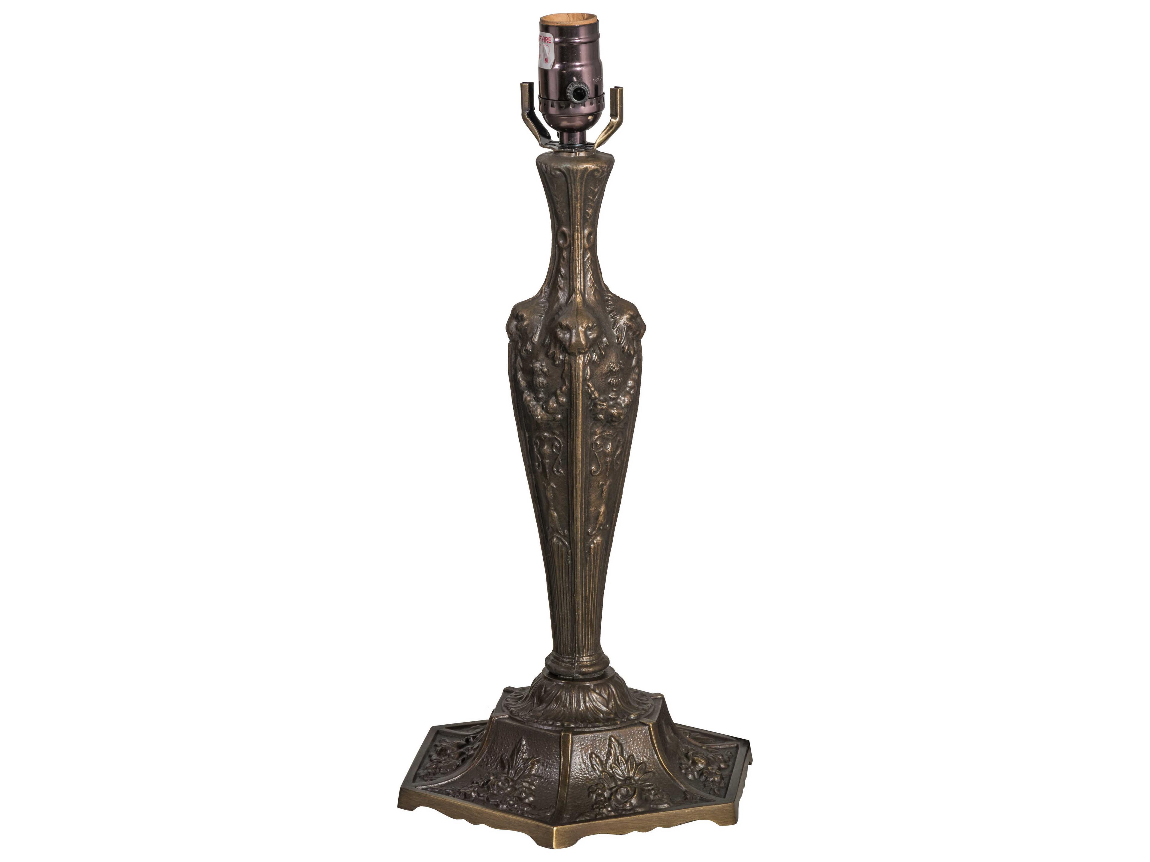 Meyda Lighting Lion Head Table Base
