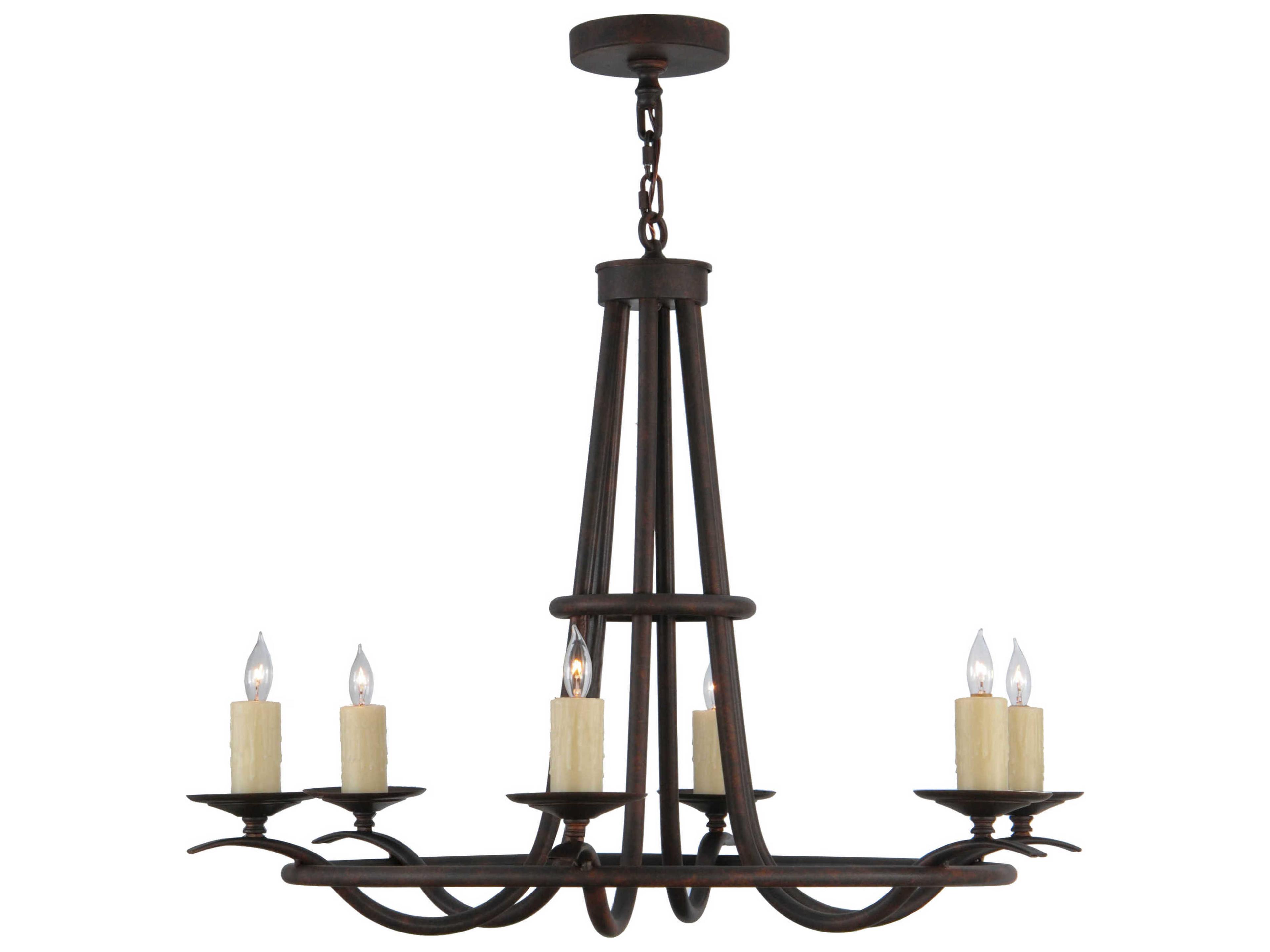 Meyda Octavia 6-light 36" Grand Chandelier