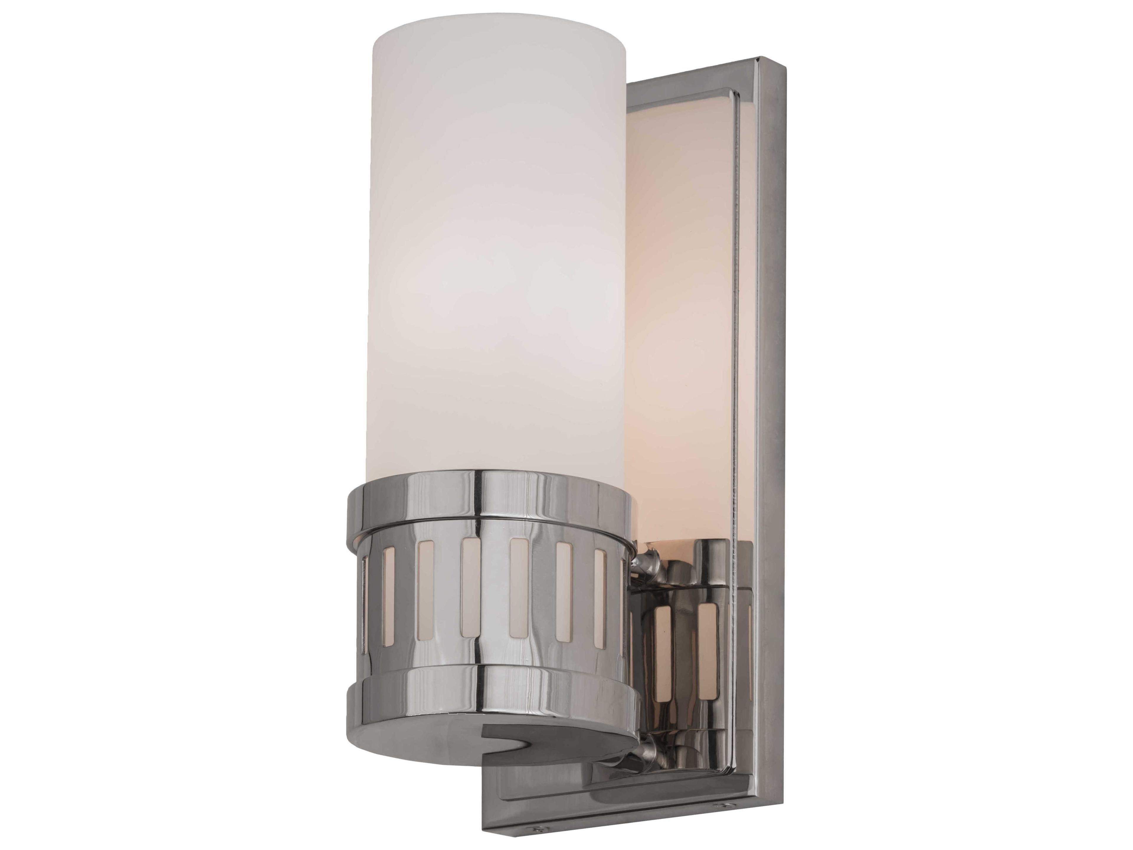 Meyda Lodge 1-Light Chrome Wall Sconce