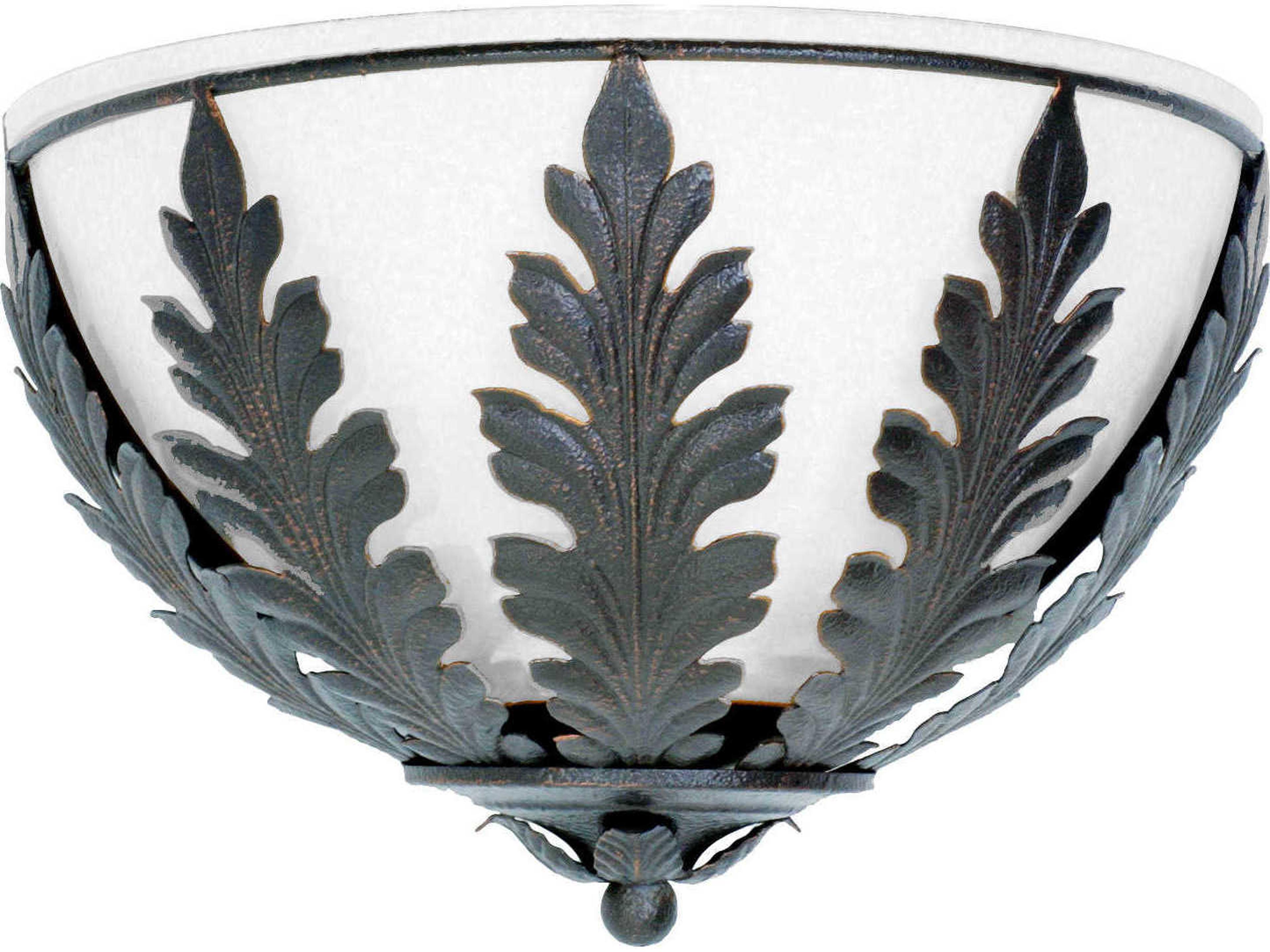 Meyda Mashae 1-Light Gray Wall Sconce