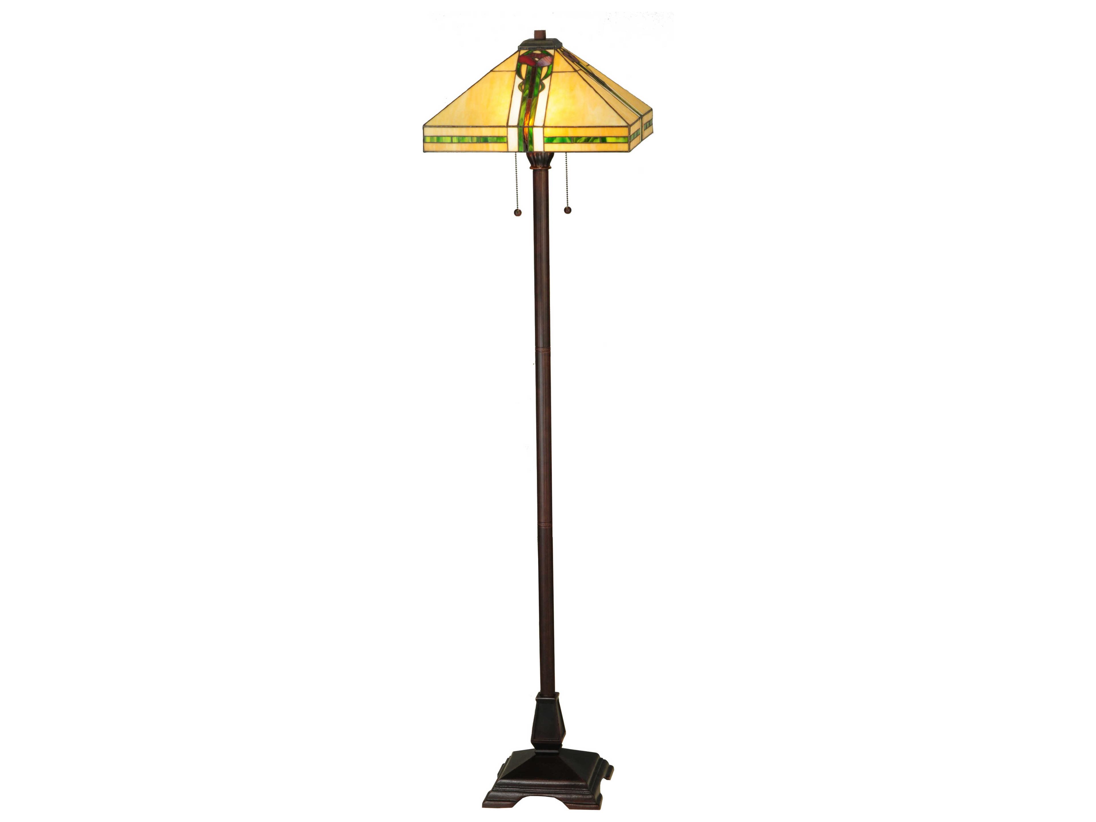 Meyda Parker Poppy Floor Lamp