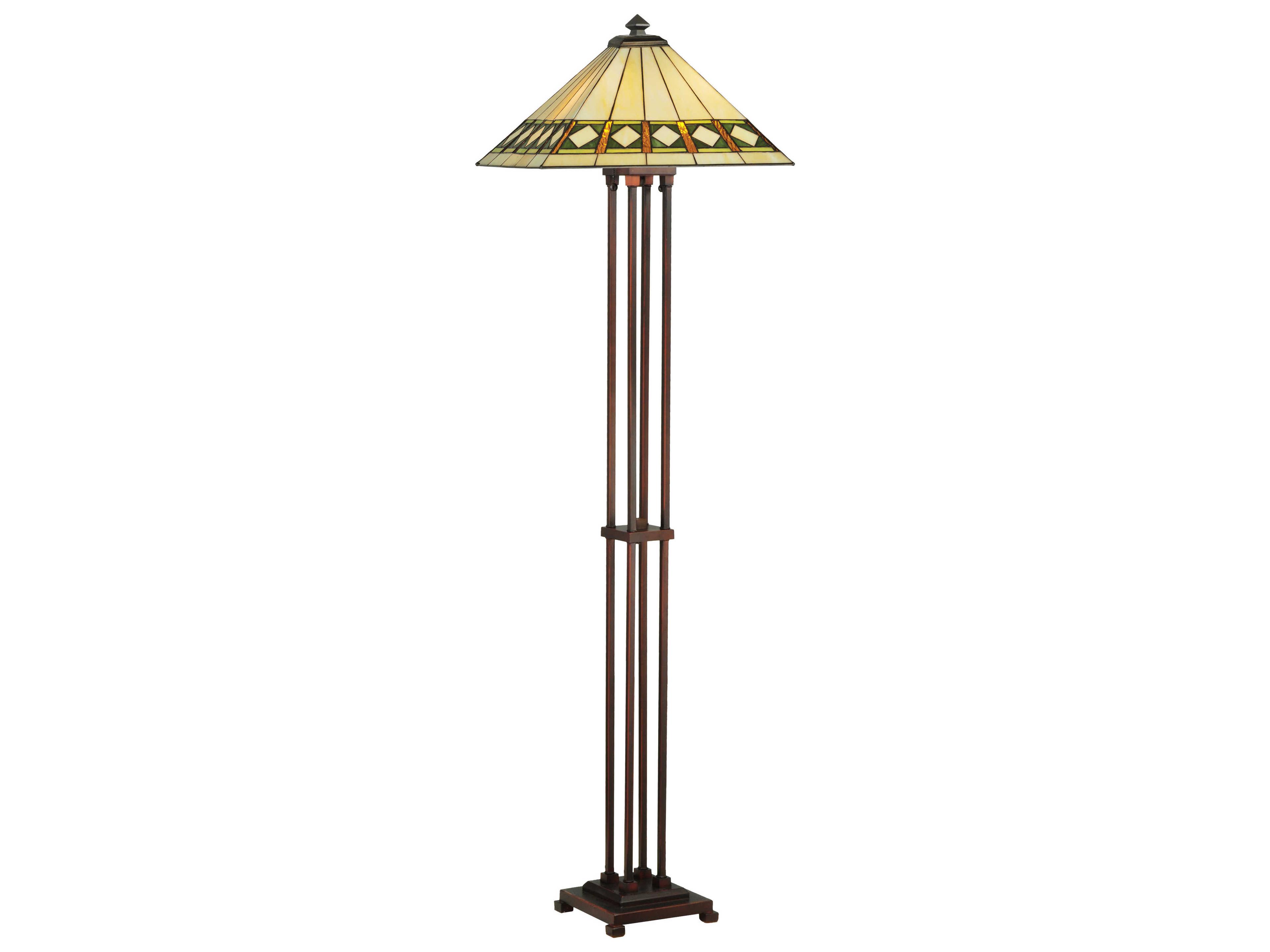 Meyda Diamond Mission Floor Lamp