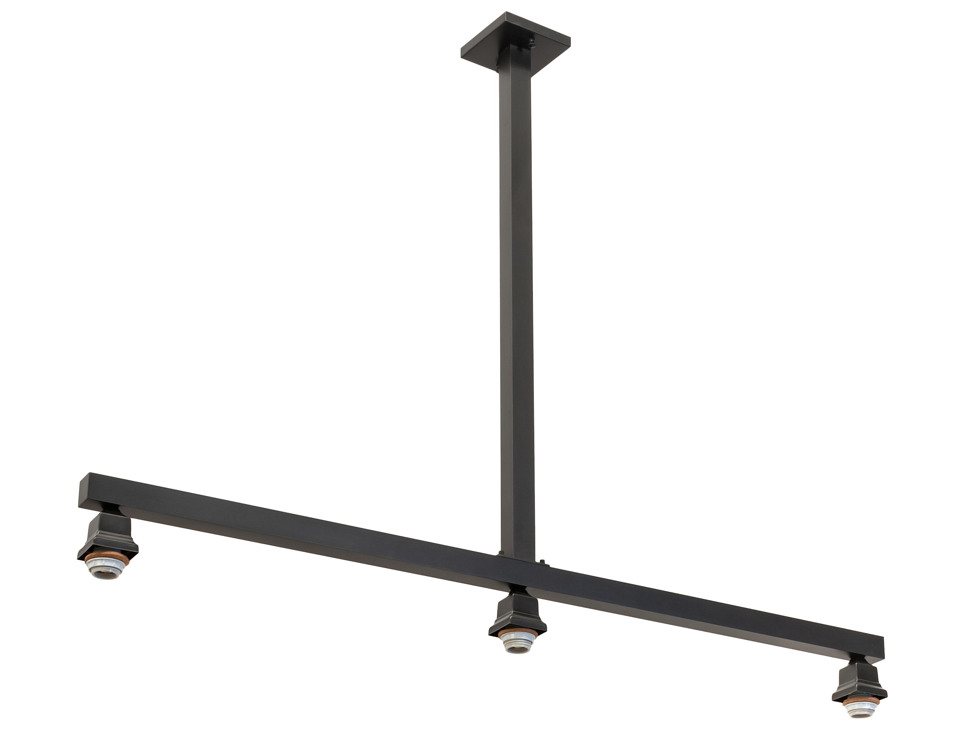 Meyda Mission 3-Light Craftsman Brown Island Pendant