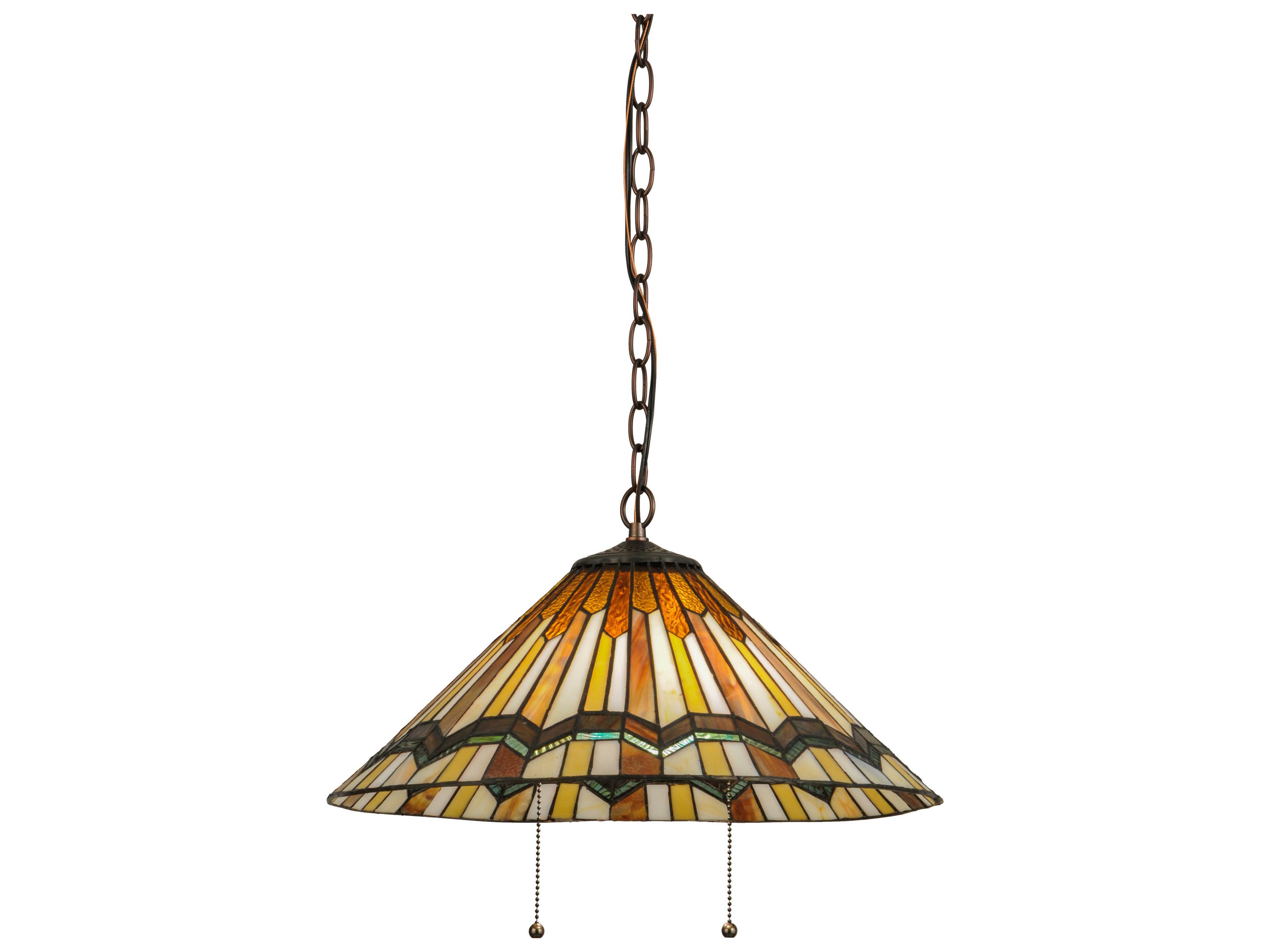 Meyda Pueblo Garland 2-light Pendant