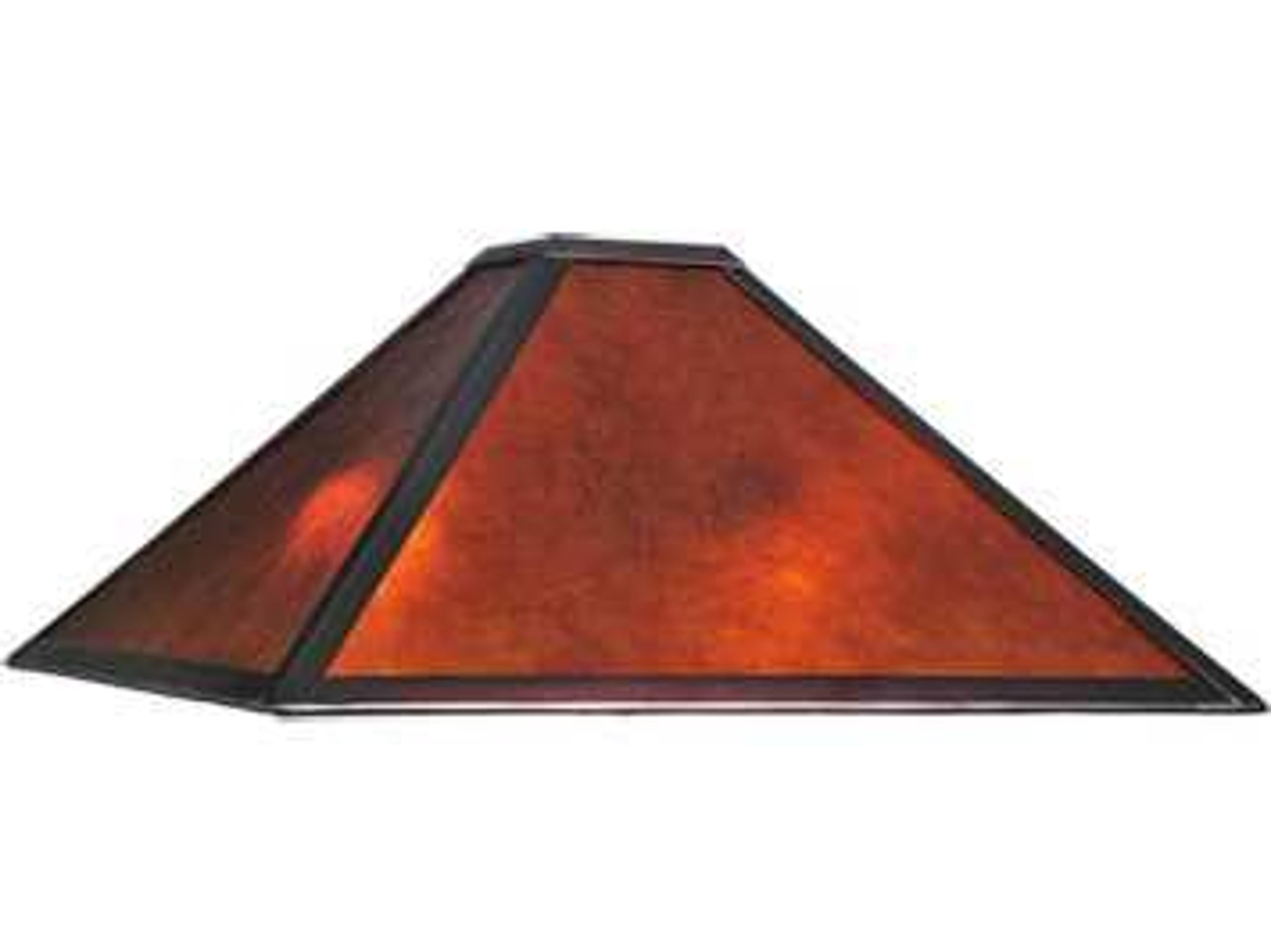 Meyda Mission Prime Amber Shade