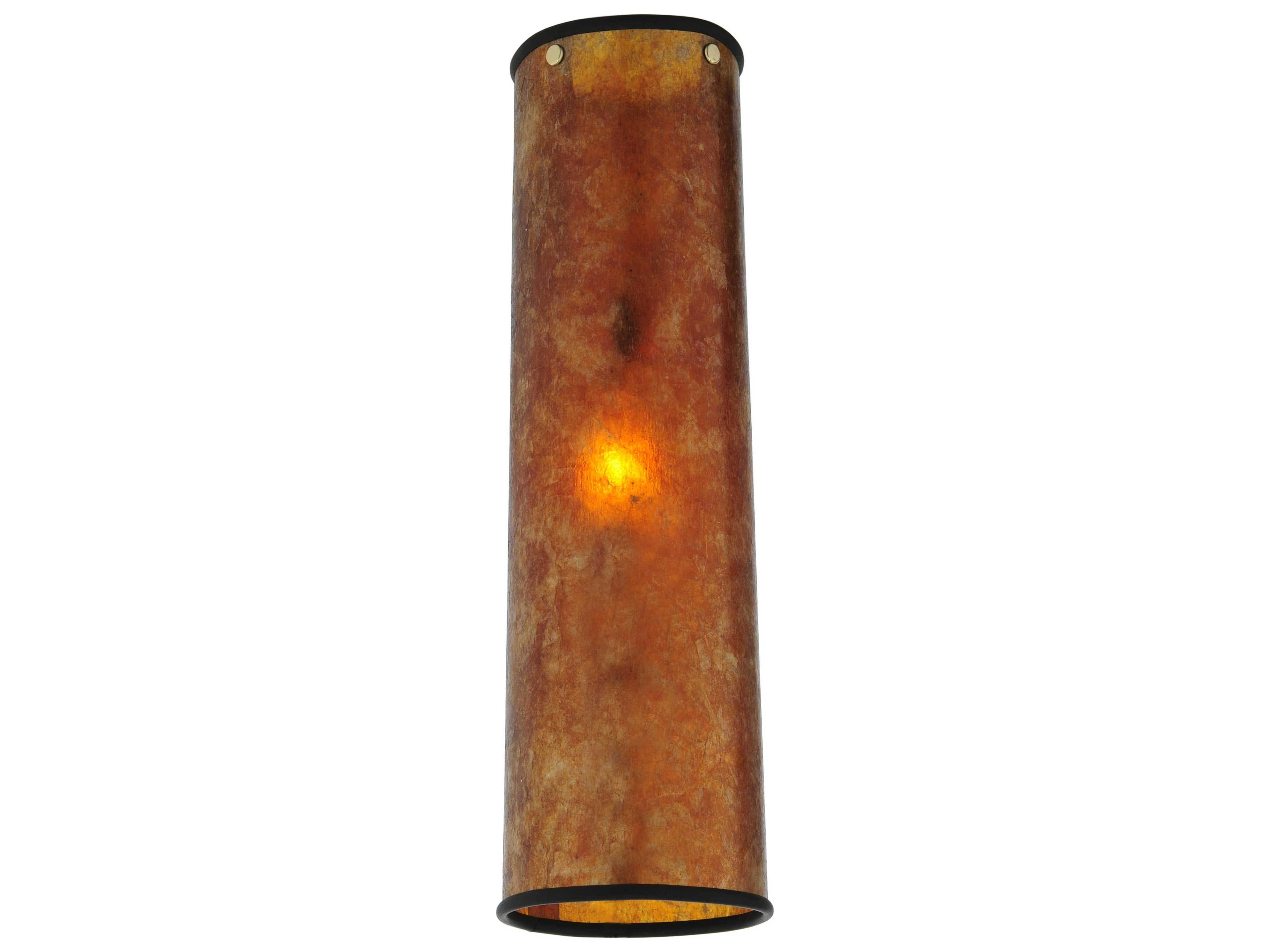 Meyda Simple Mission Amber Mica Shade