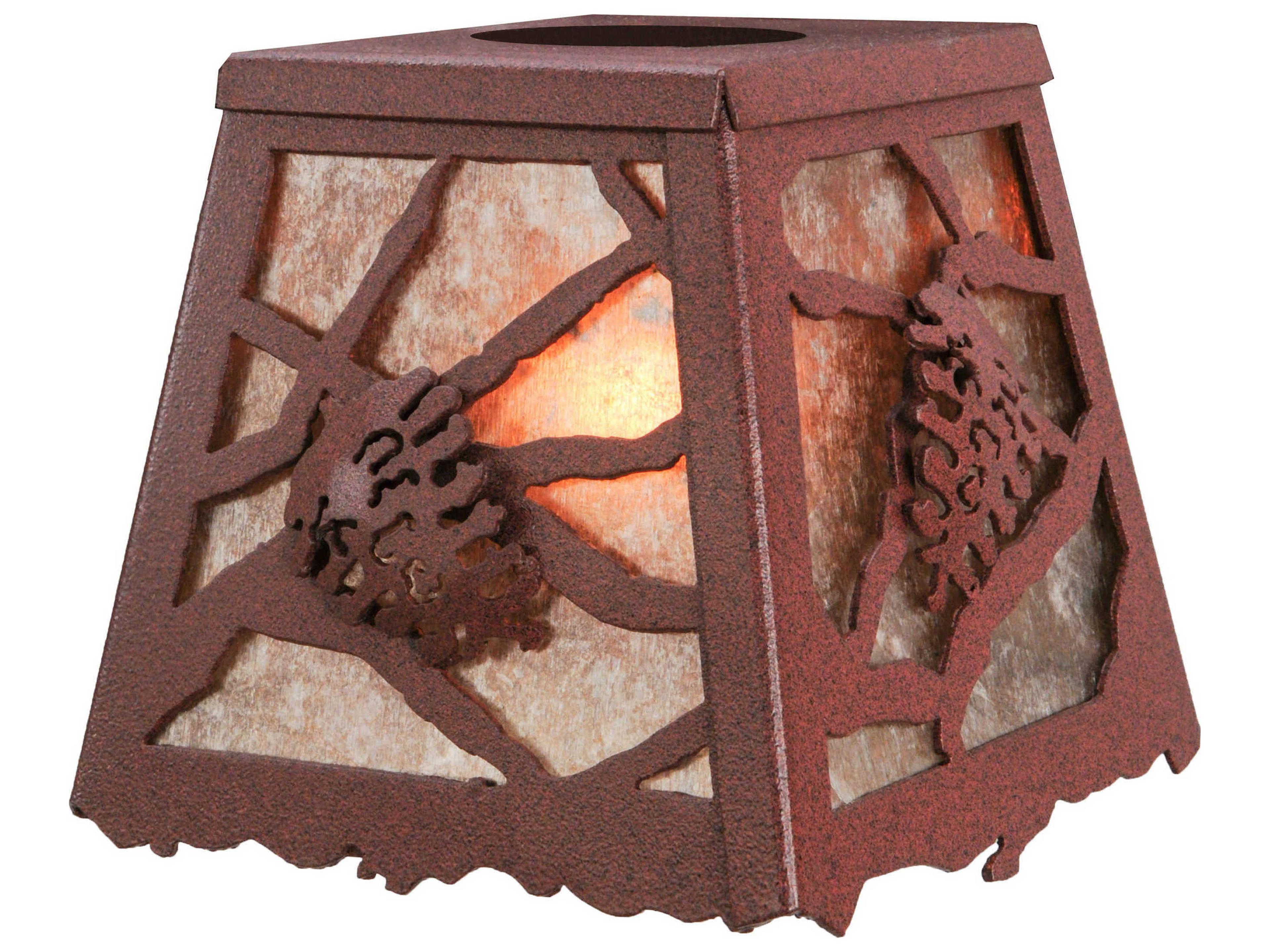 Meyda Branch Pinecone Ring Shade