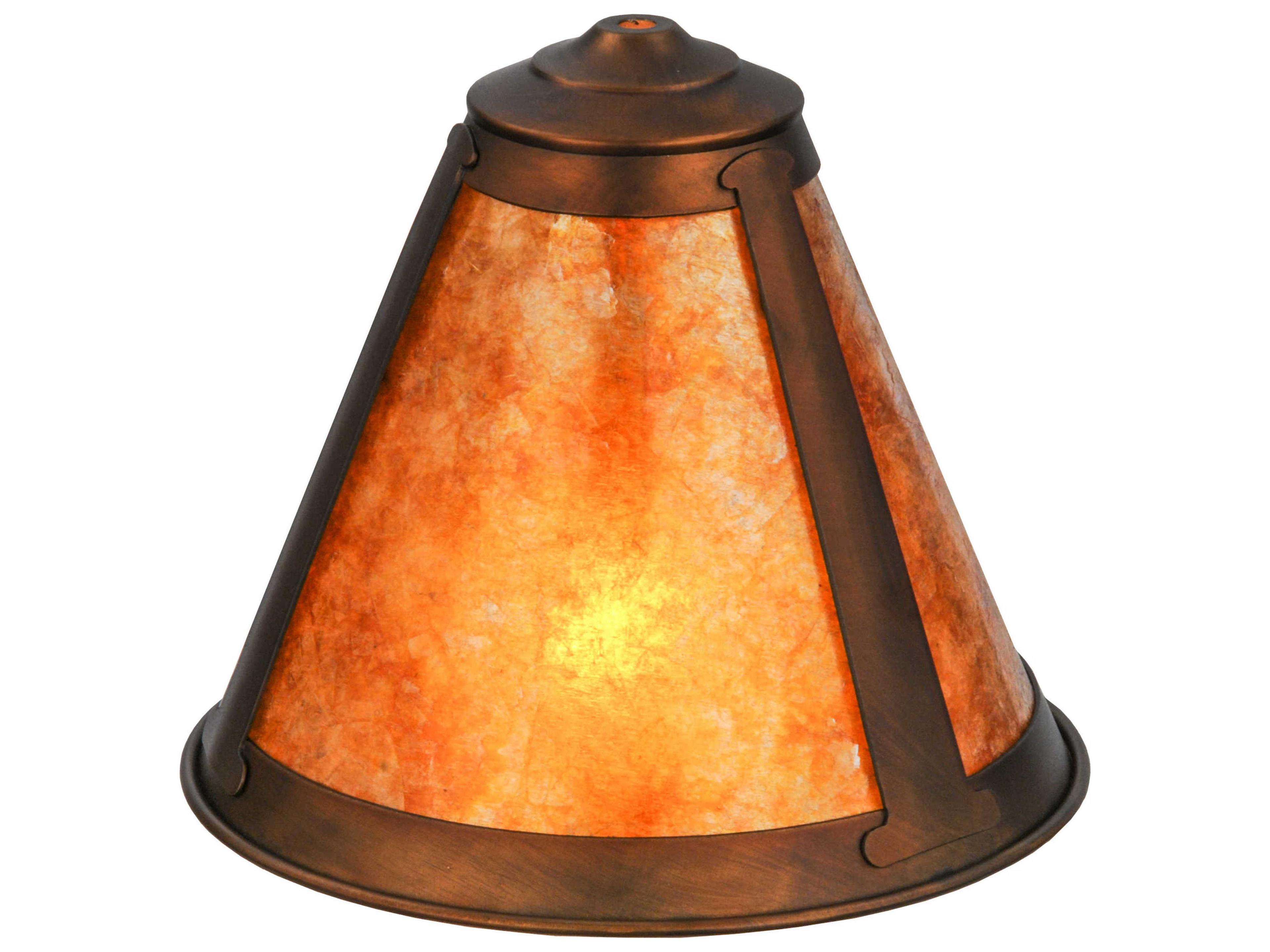 Meyda Van Erp Amber Mica Shade