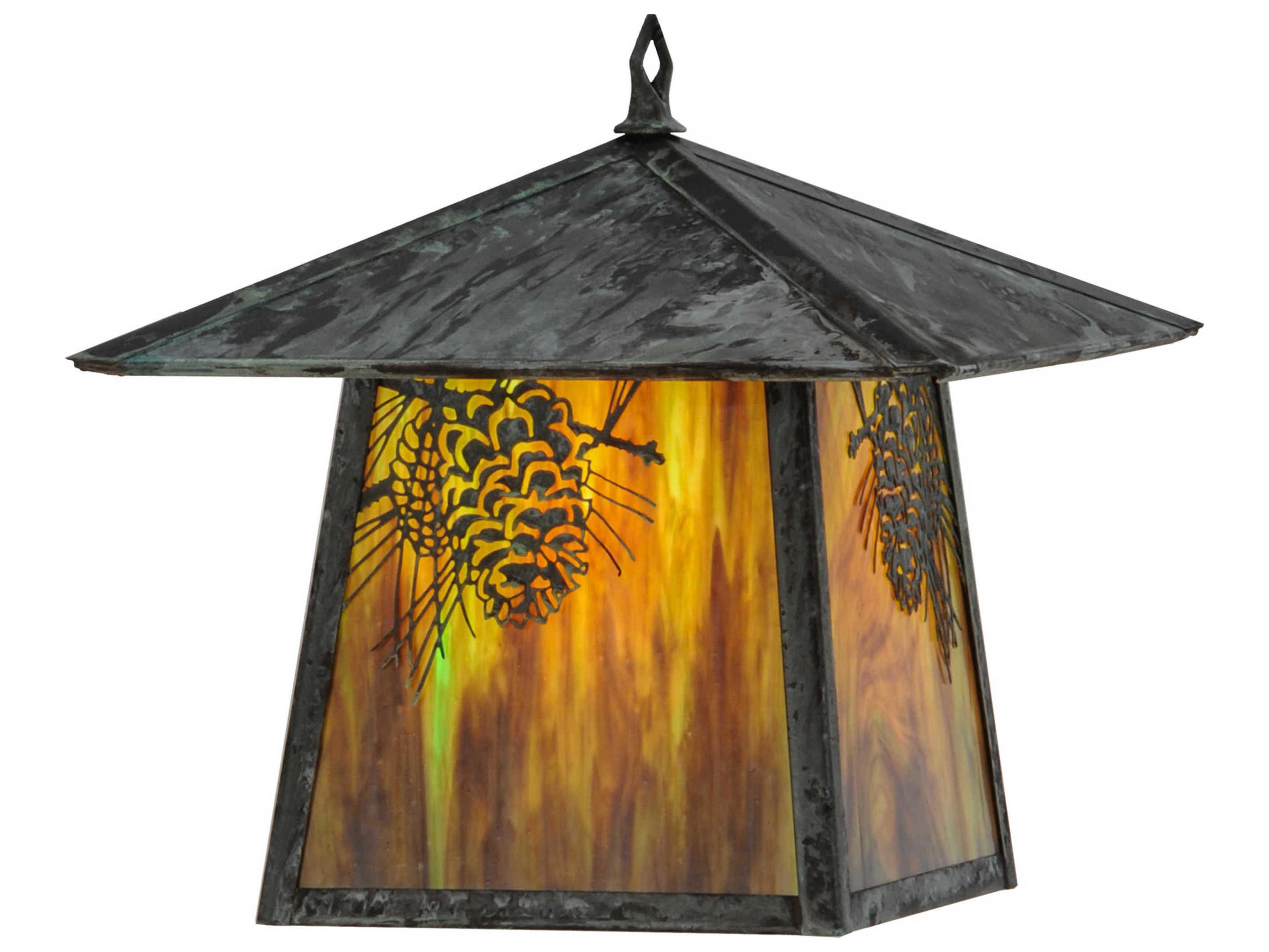 Meyda Stillwater Winter Pine Shade