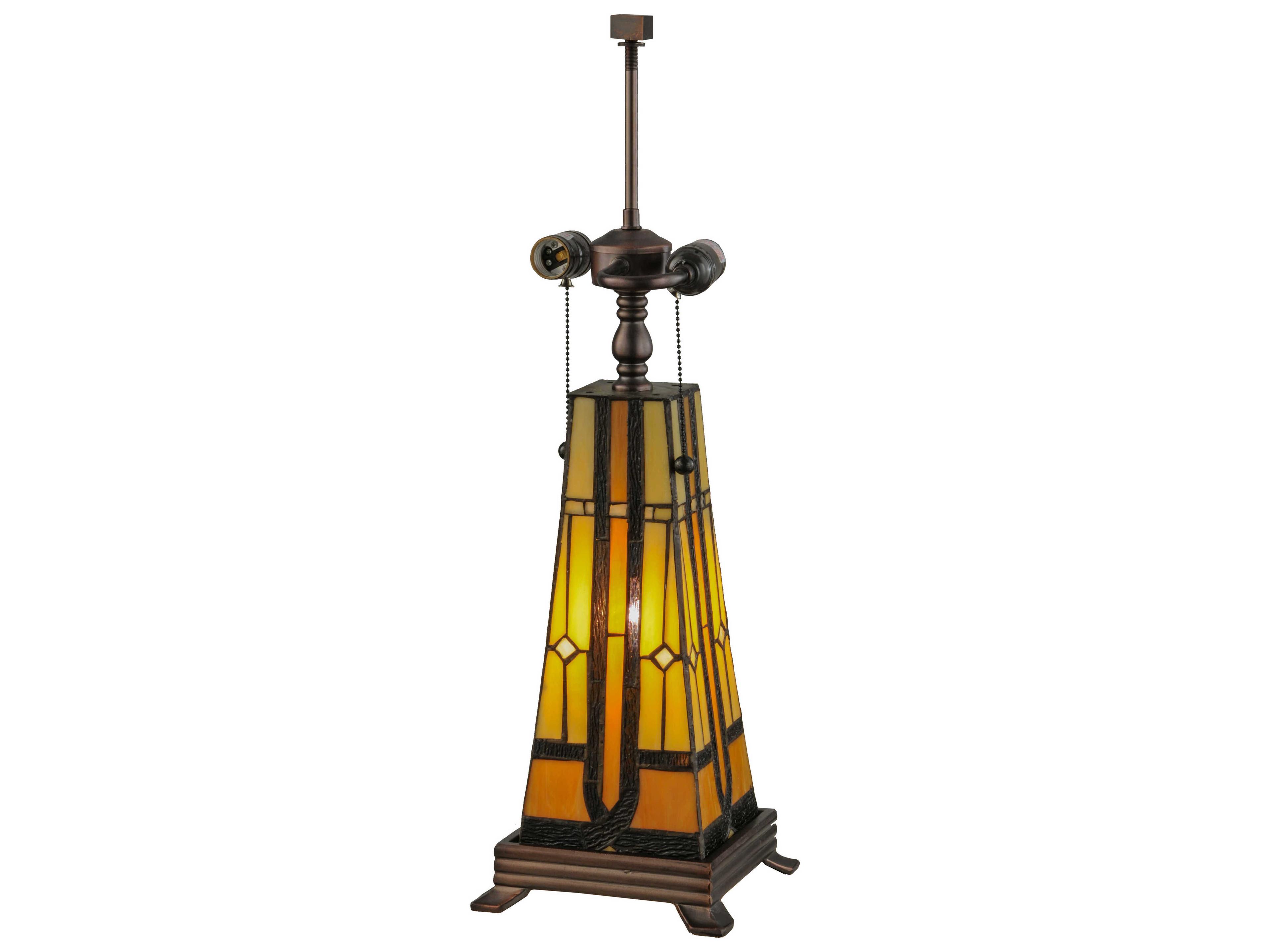 Meyda Sierra Prairie Mission Lighted Table Lamp Base