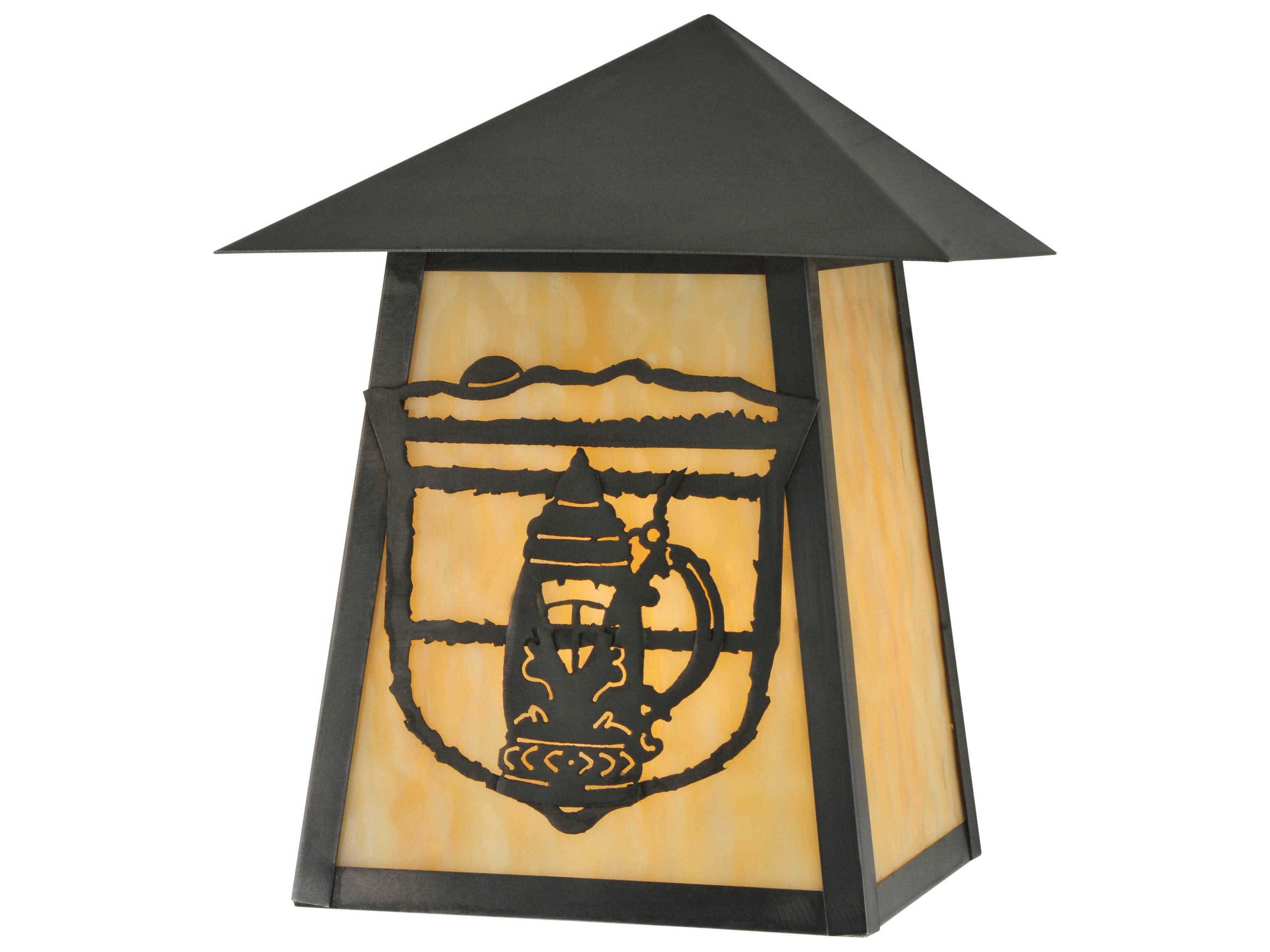 Lake Clear Lodge Stein Outdoor Wall Light