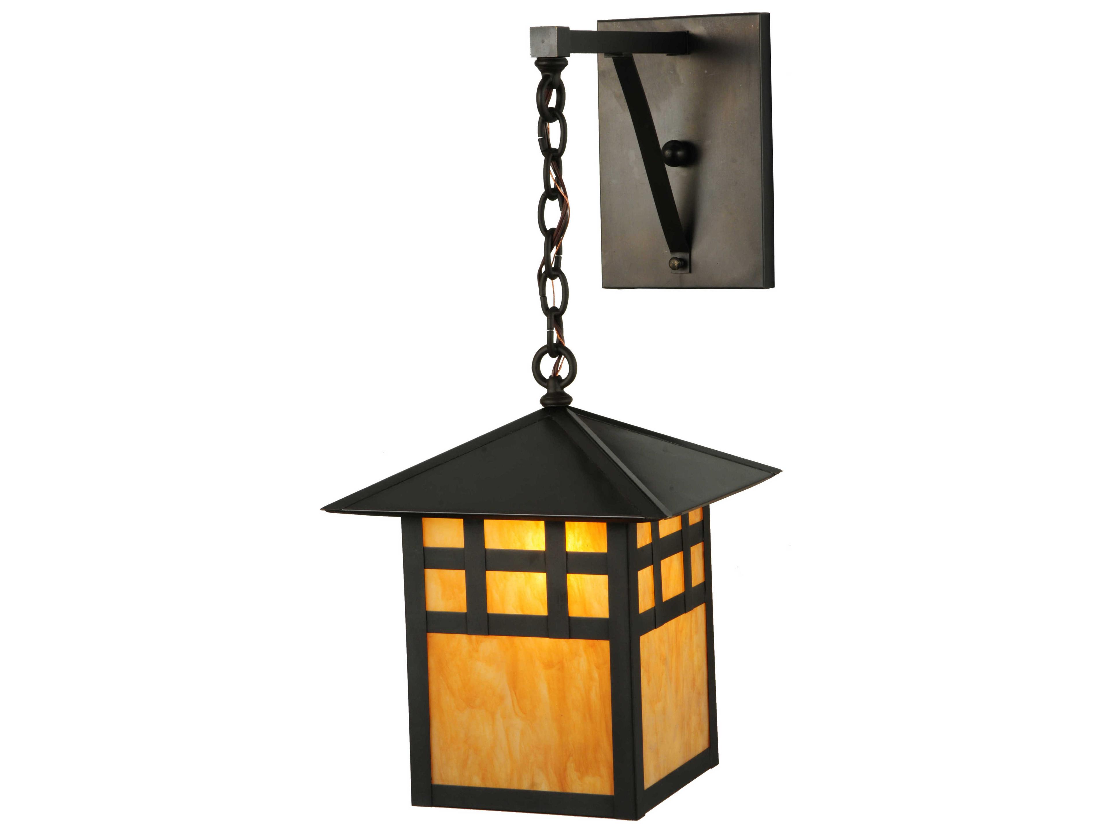 Seneca Window Pane Hanging Outdoor Wall Light