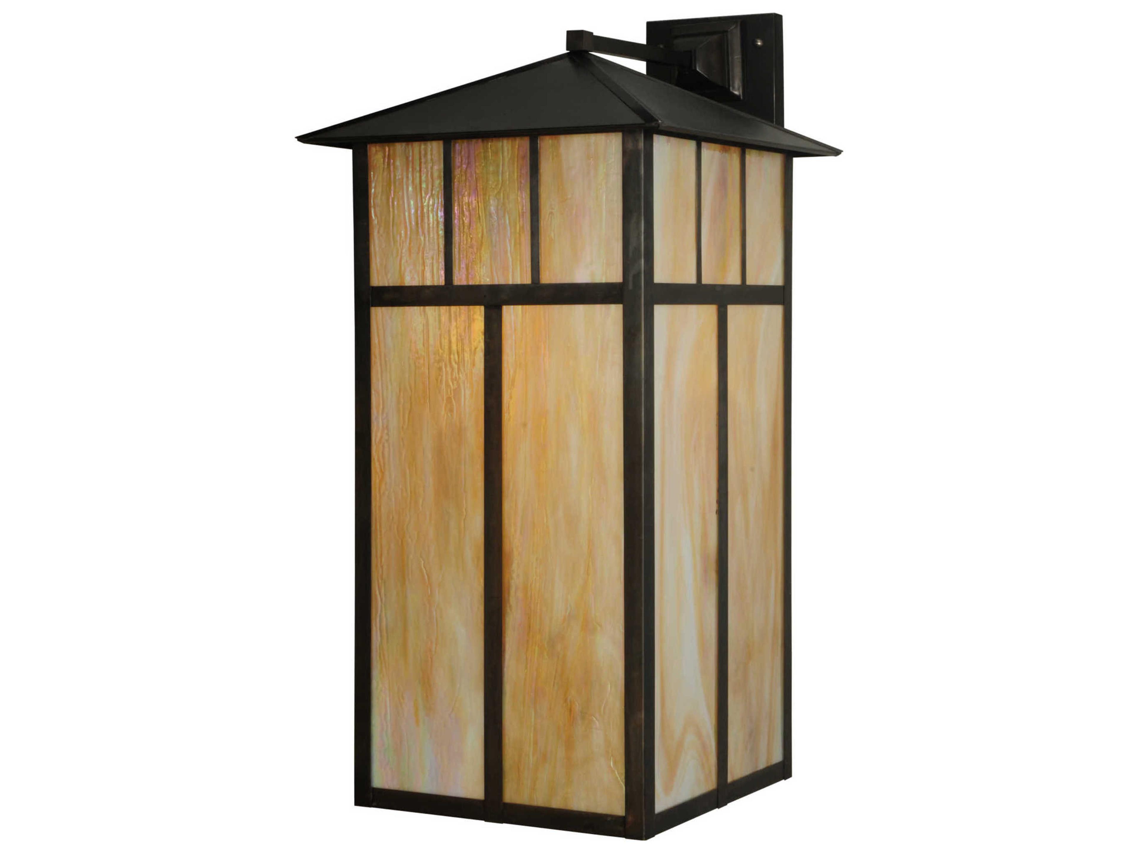 Seneca Custom Bar Mission Outdoor Wall Light