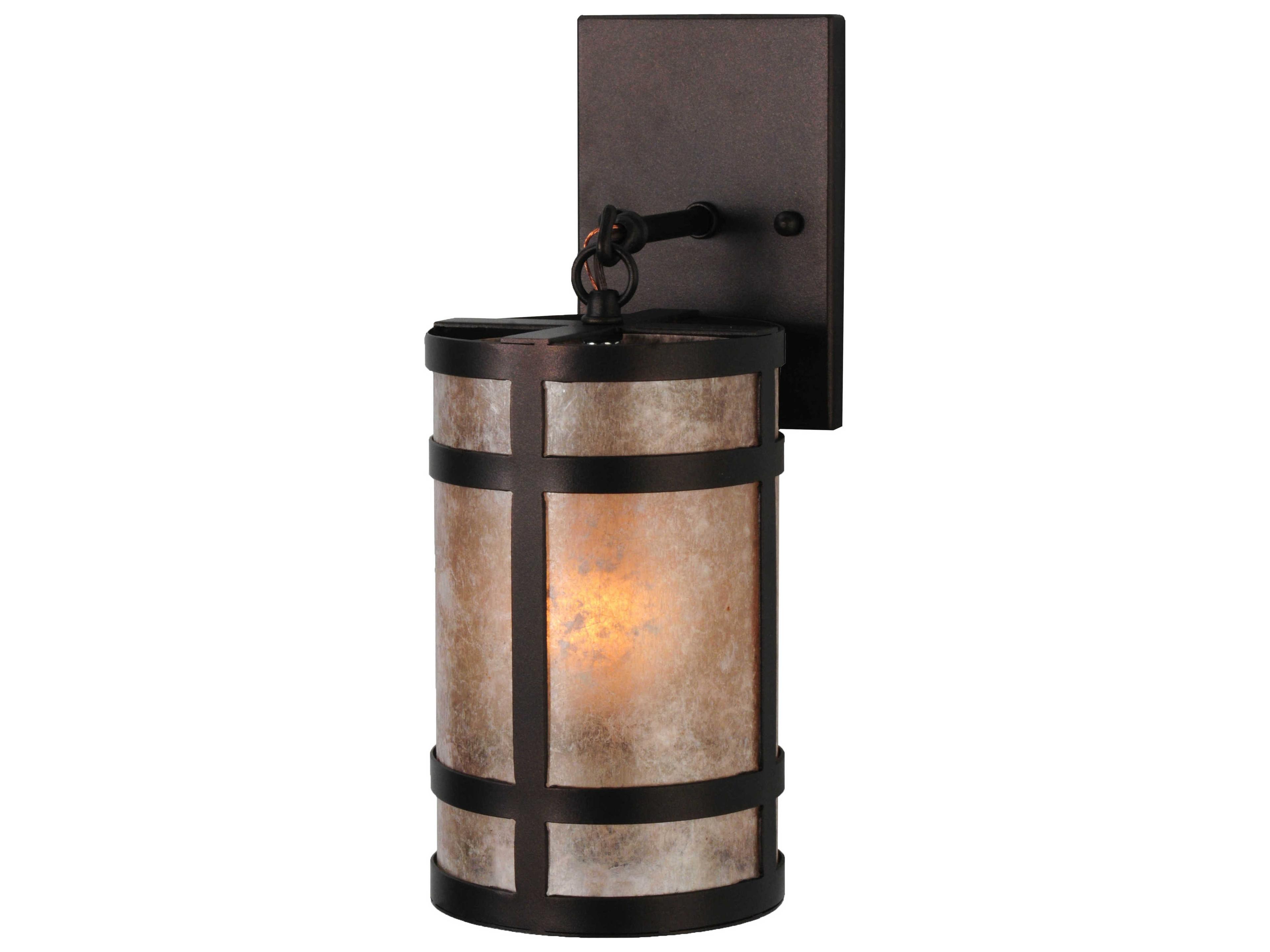 Black Dog Hanging Outdoor Wall Light