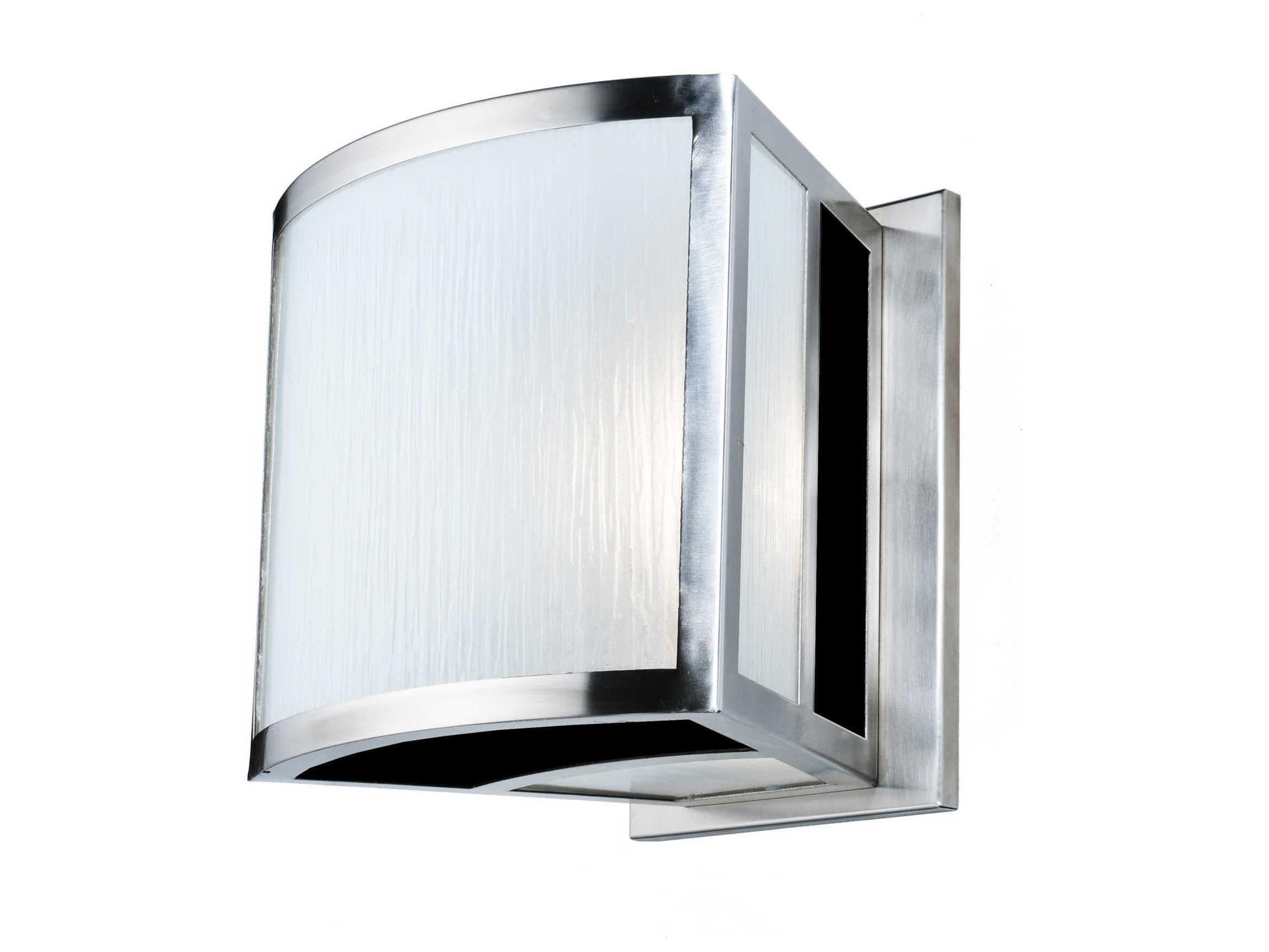 Meyda Mission 1-Light Gray Glass Wall Sconce
