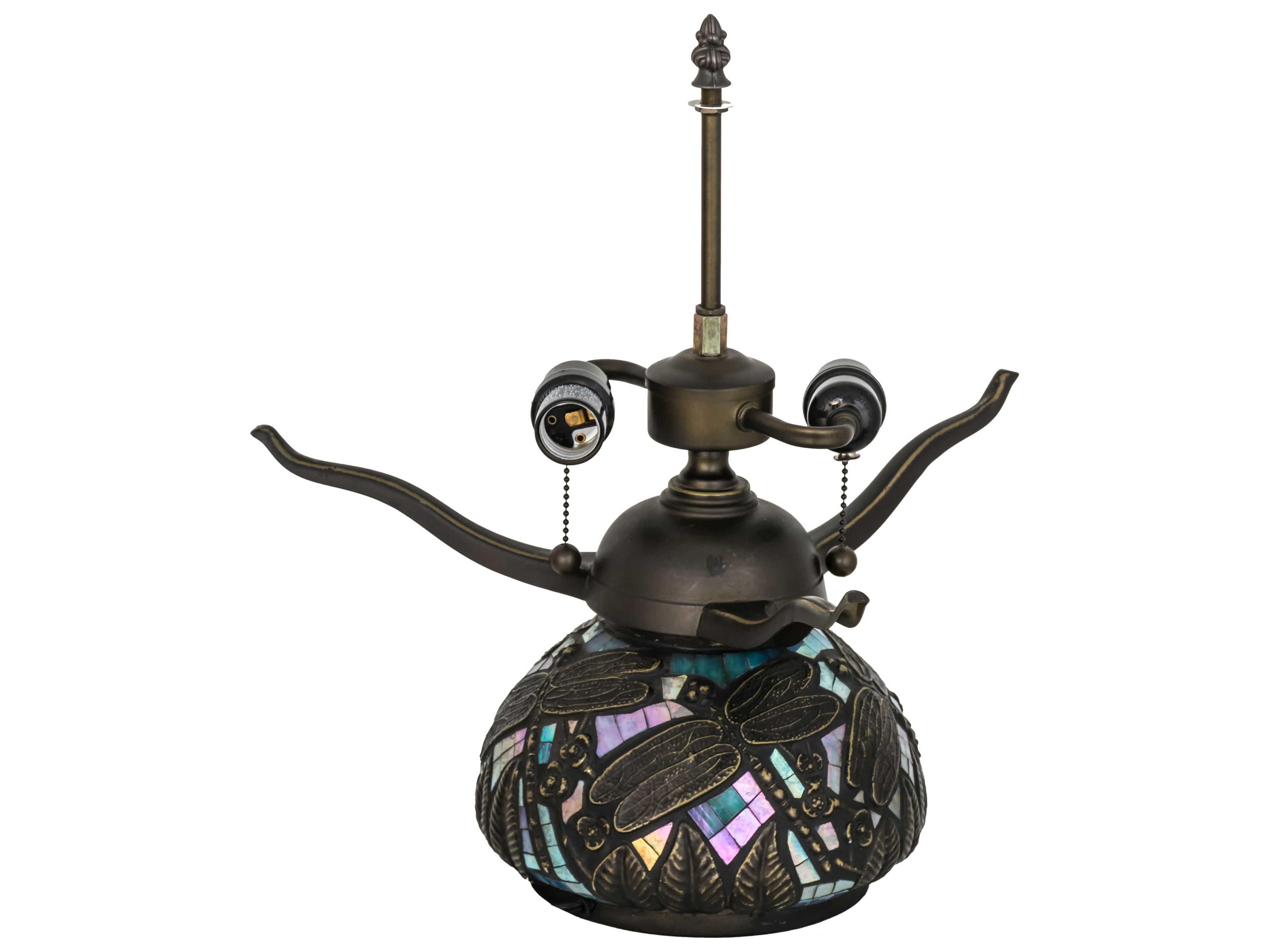Meyda Mosaic Dragonfly 2 - Light Table Lamp Base