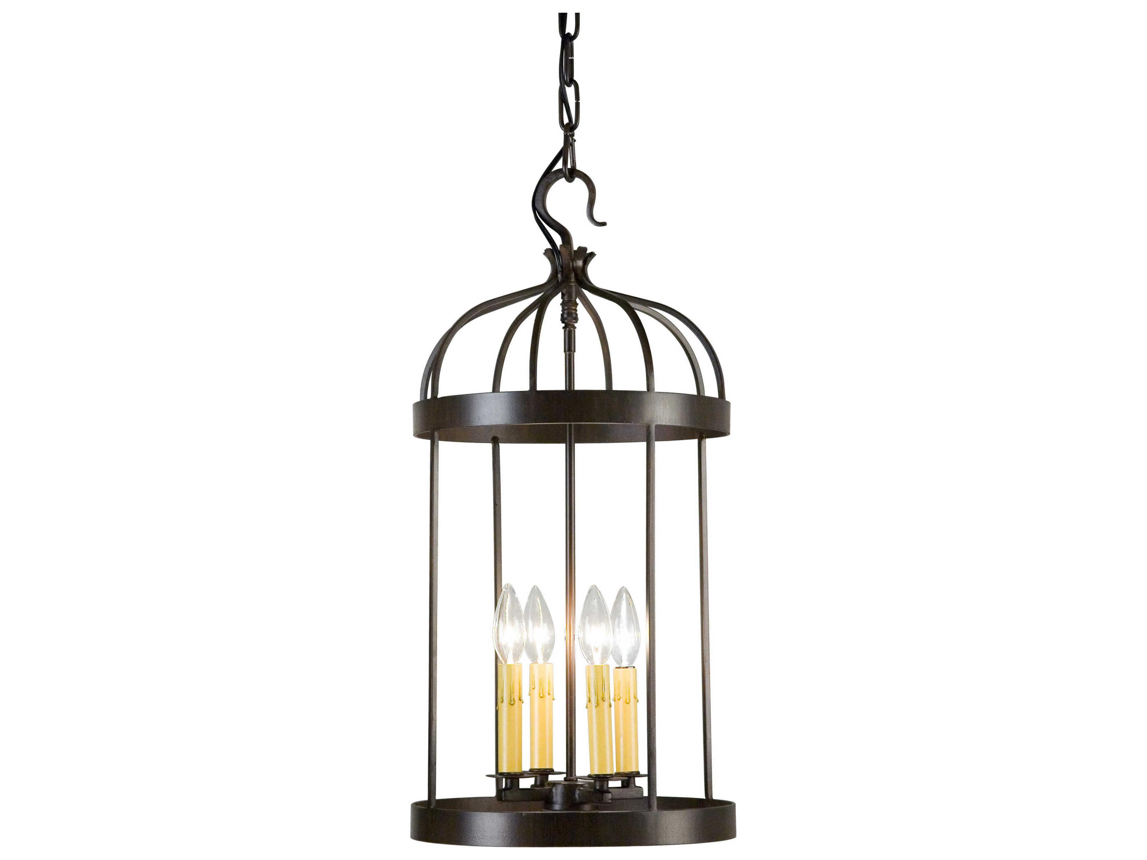 Meyda Muse 4-Light Gilded Tobacco Brown Candelabra Chandelier