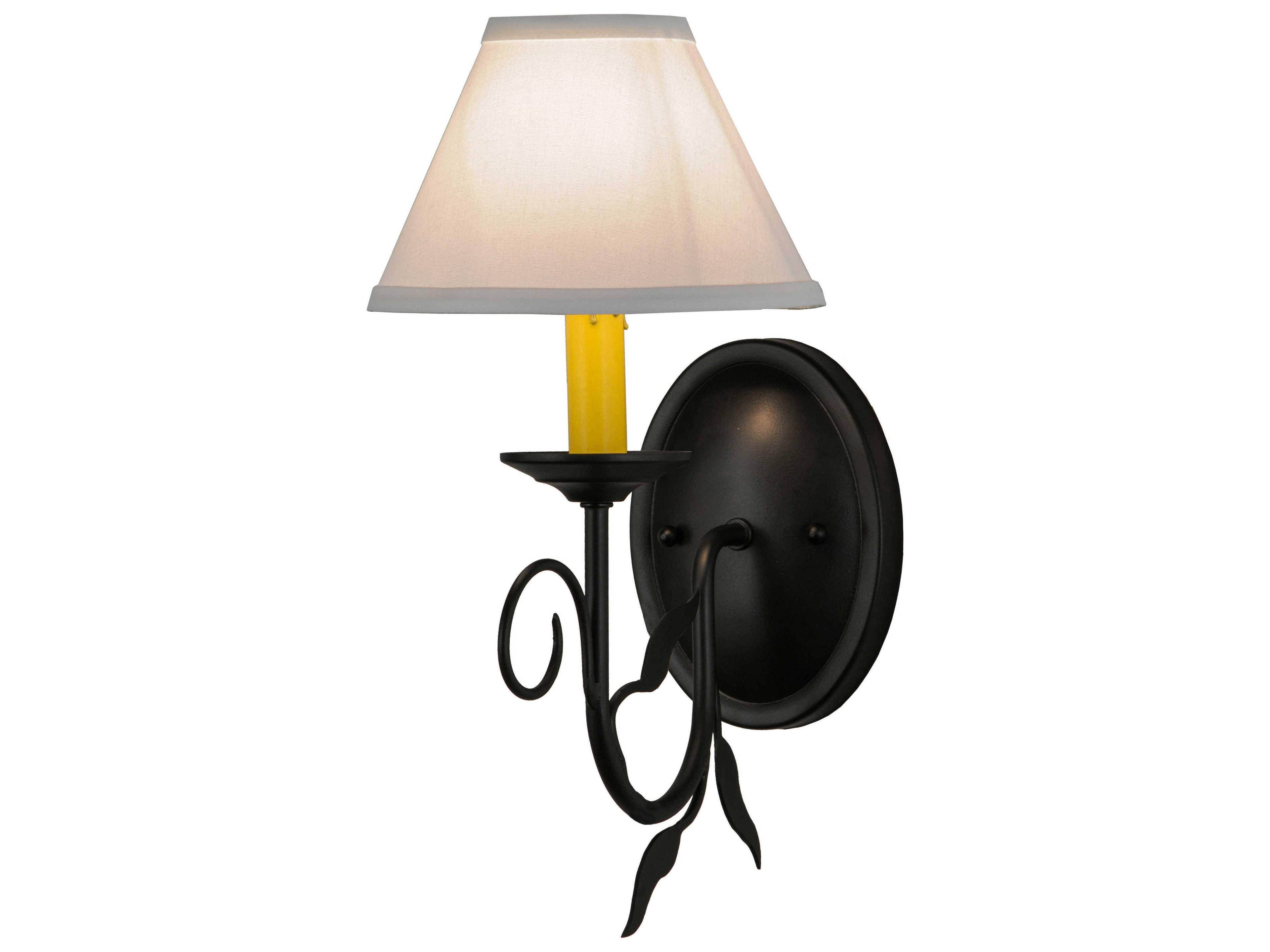 Meyda Bordeaux 1-Light Bronze Wall Sconce