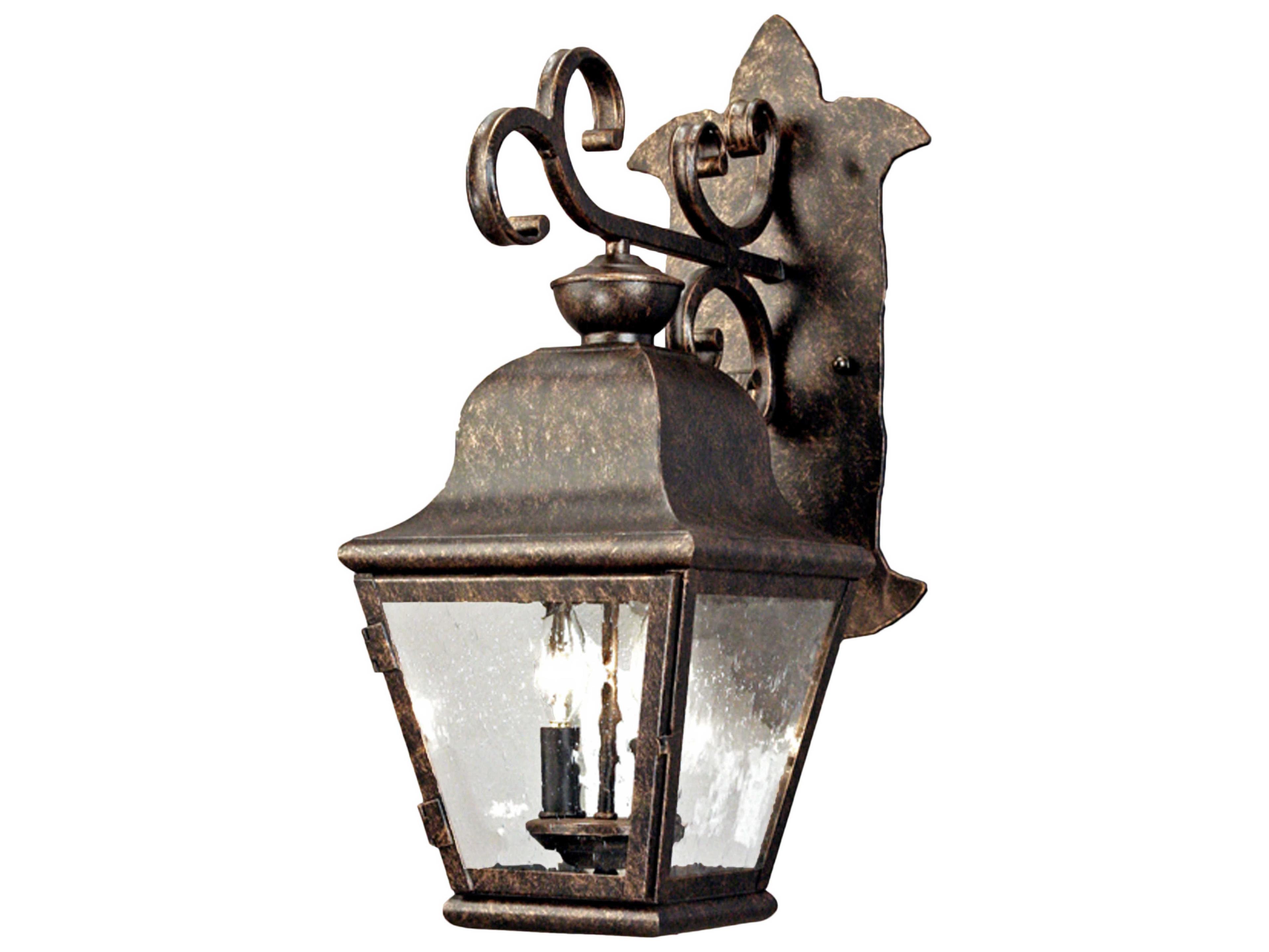 Palmer 2 - Light Glass Outdoor Wall Light