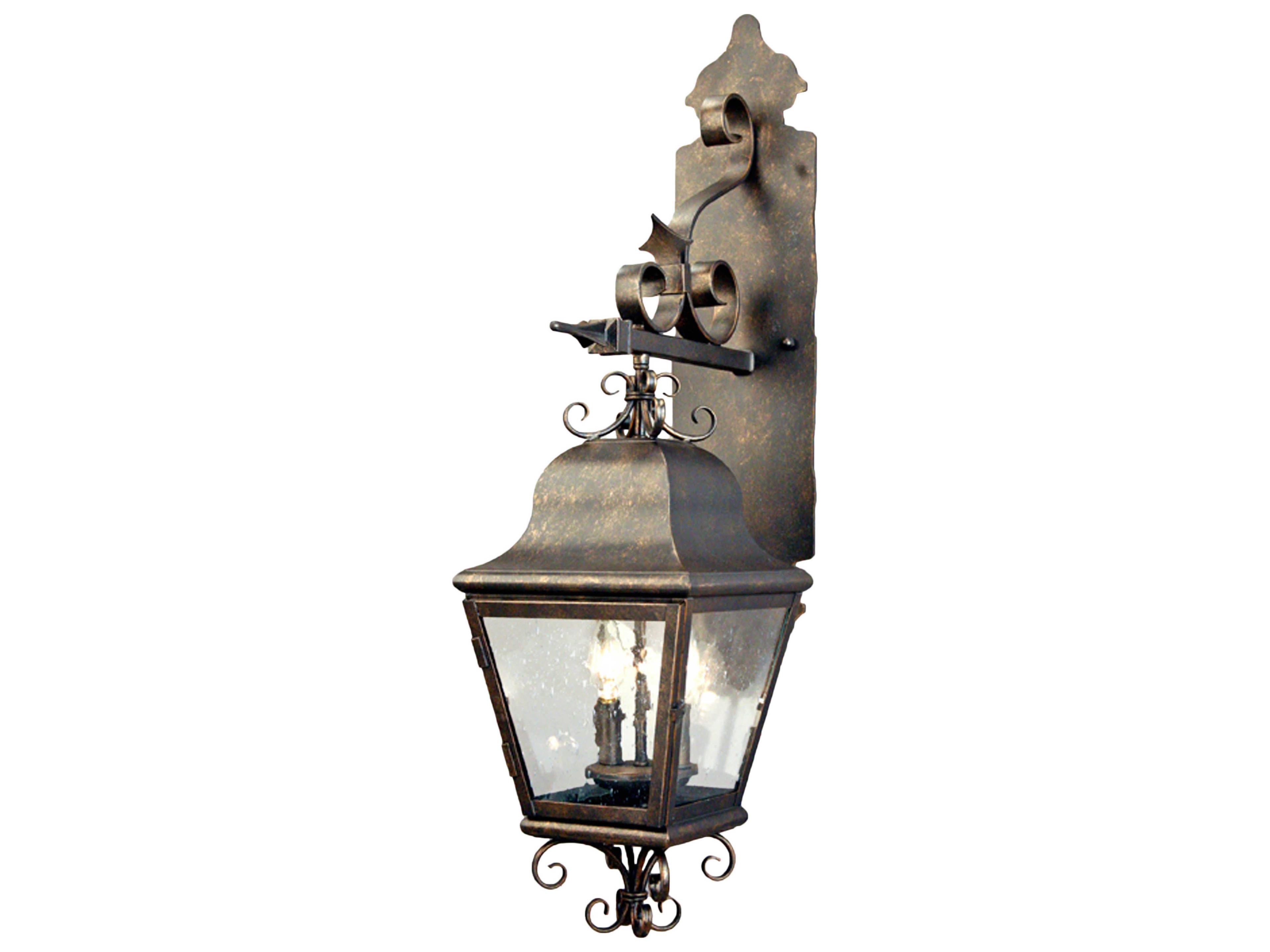 Palmer 2 - Light Glass Outdoor Wall Light