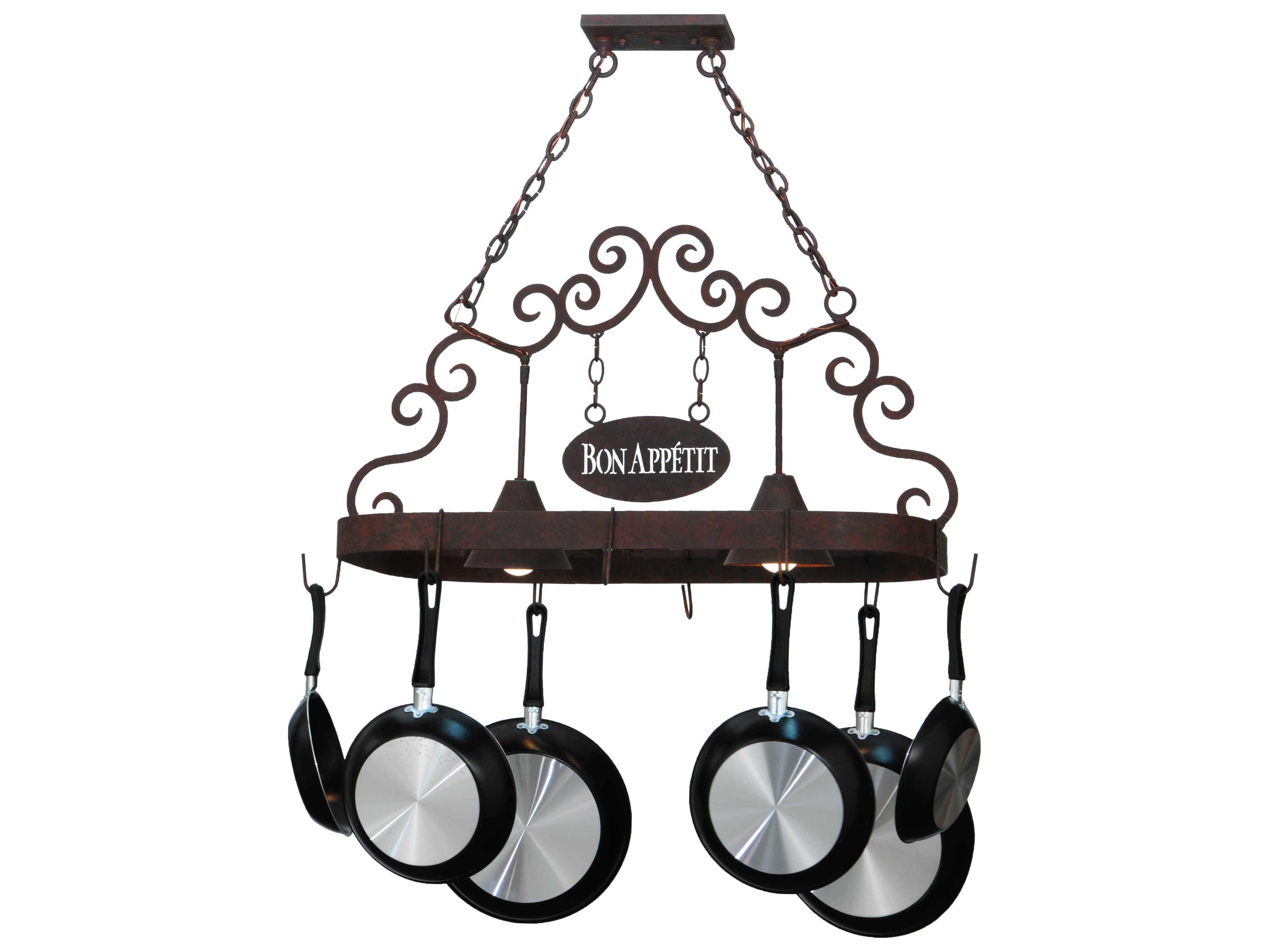 Meyda Recreation 2-Light Brown Island Pendant