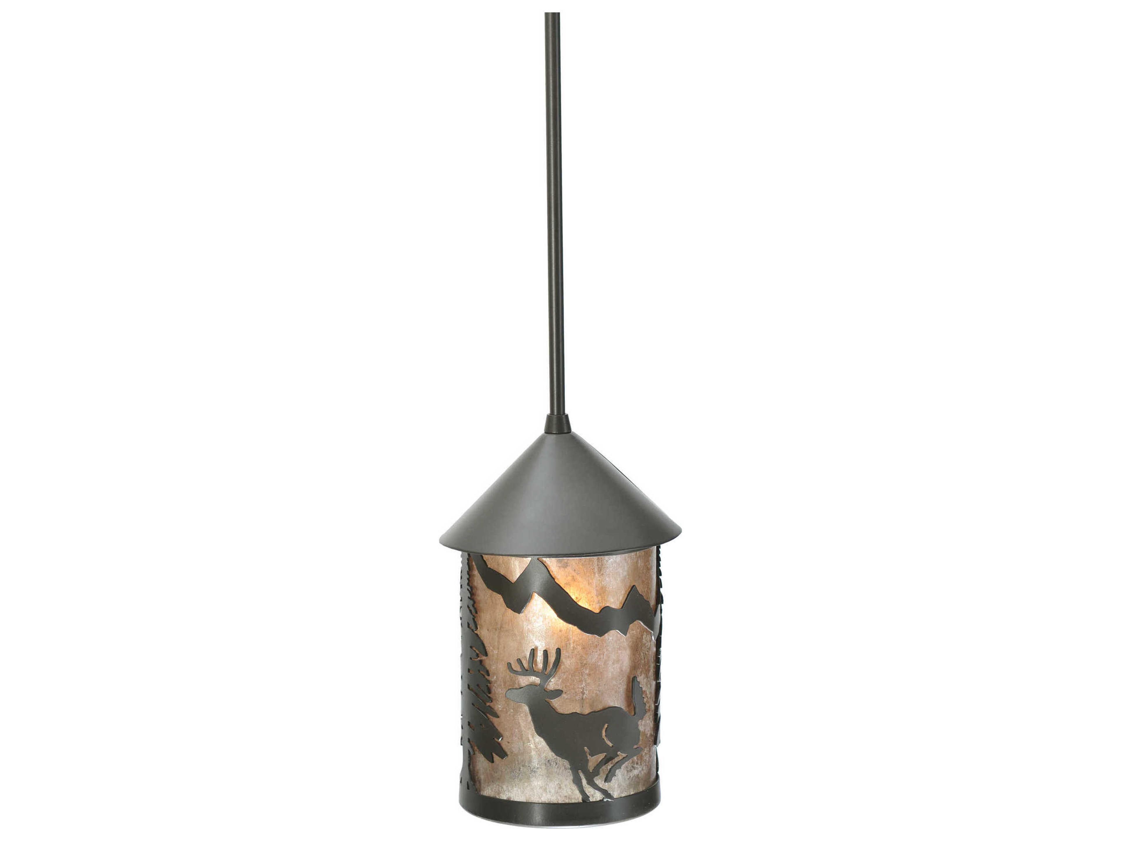 Lone Deer Outdoor Hanging Light