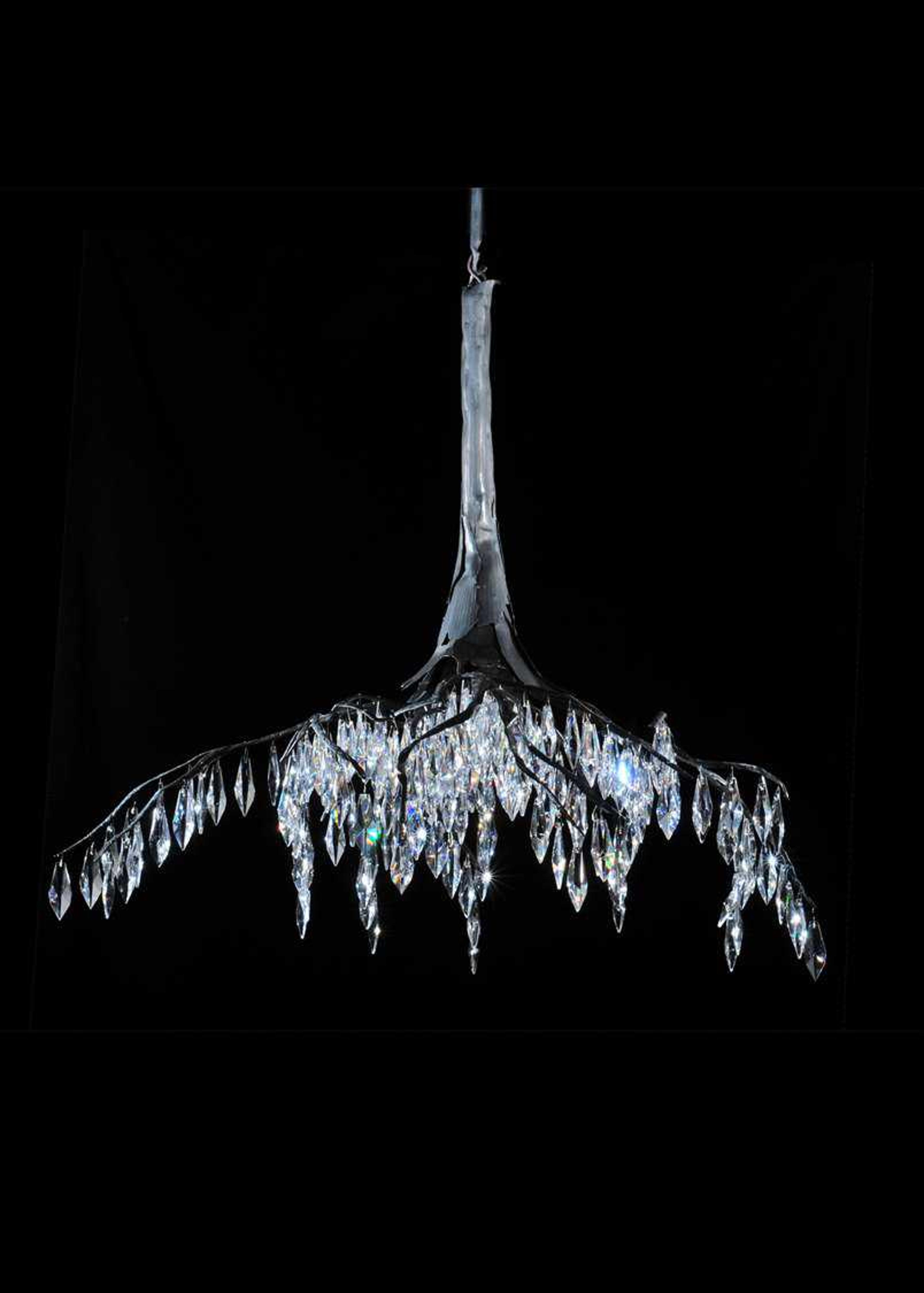 Meyda Winter At Stillwater Crystal Grand 32" Grand Chandelier