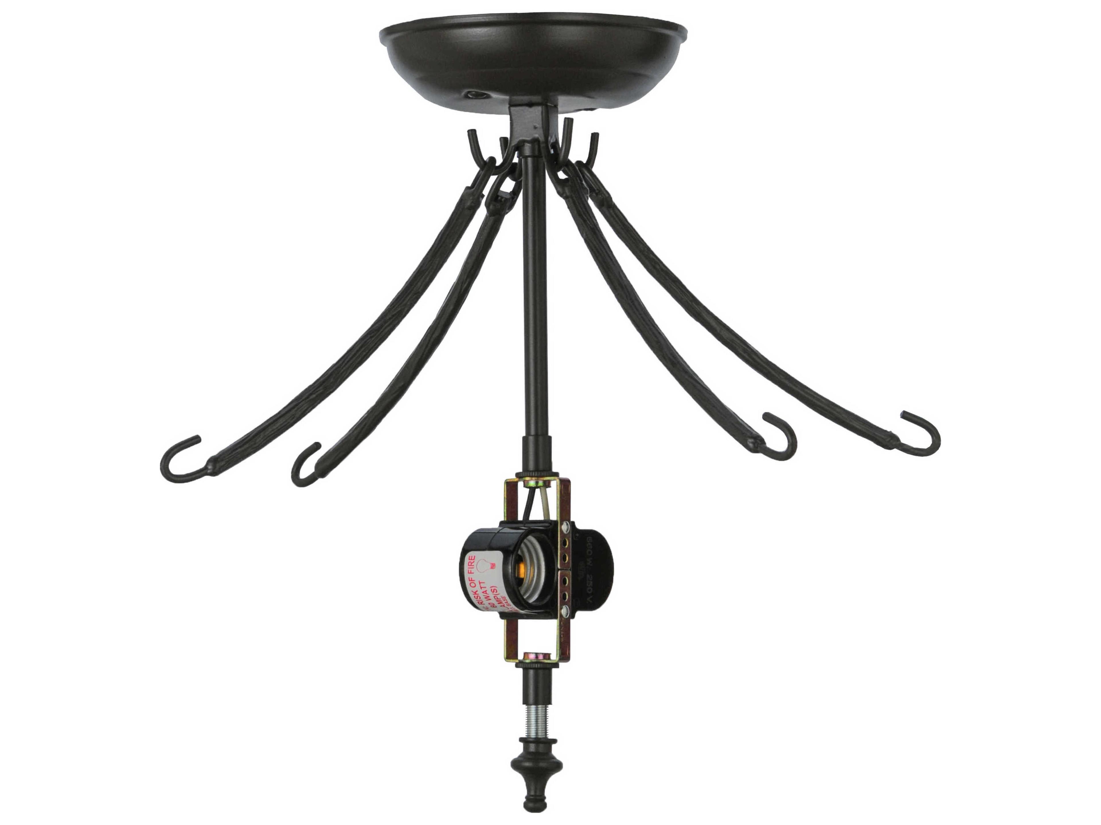 Meyda Semi Flush Hanger T/B For 18 Acorn Shade