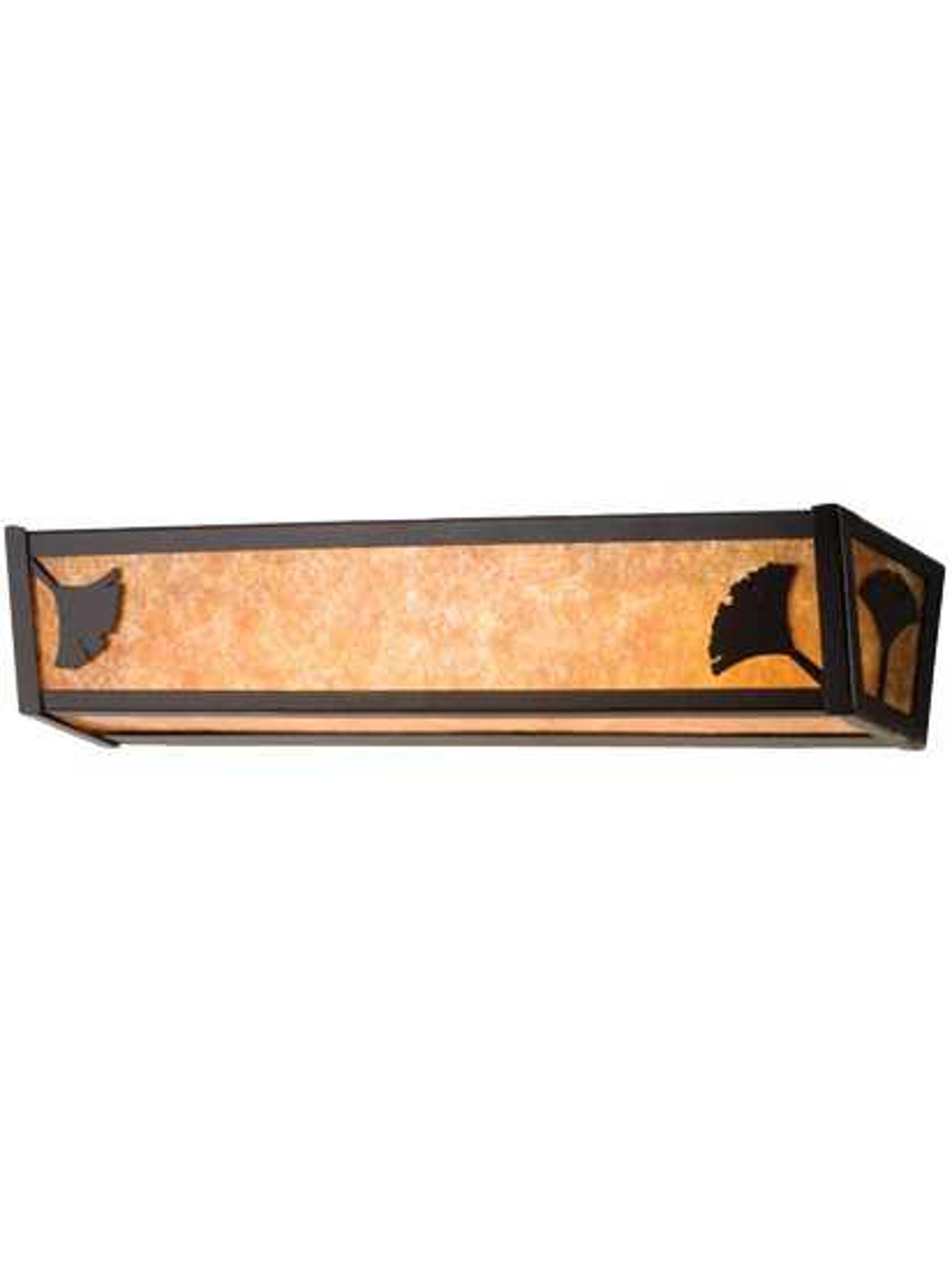 Meyda Rustic 4-Light Brown Vanity Light