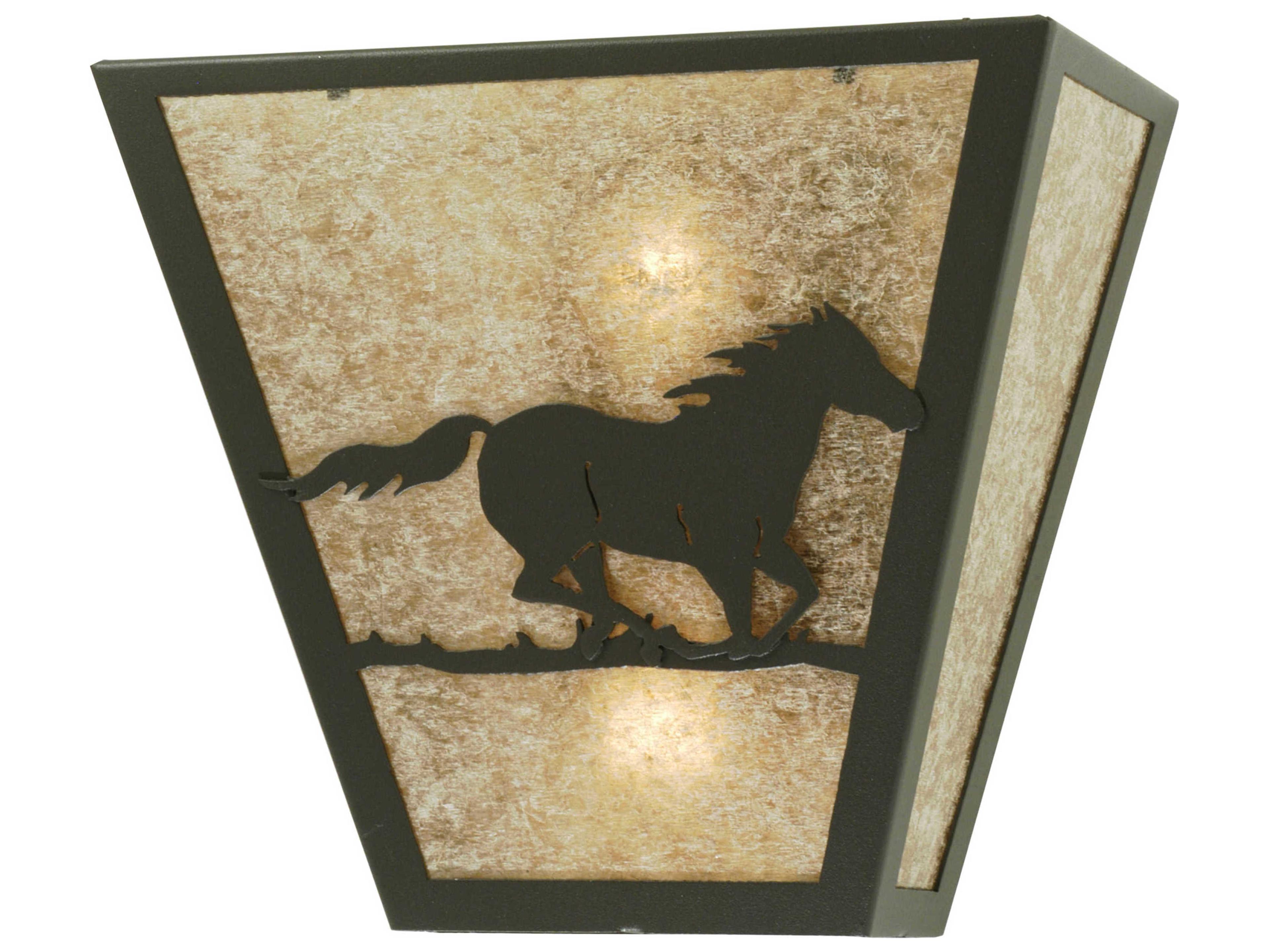 Wild Horse Right 2 - Light Outdoor Wall Light