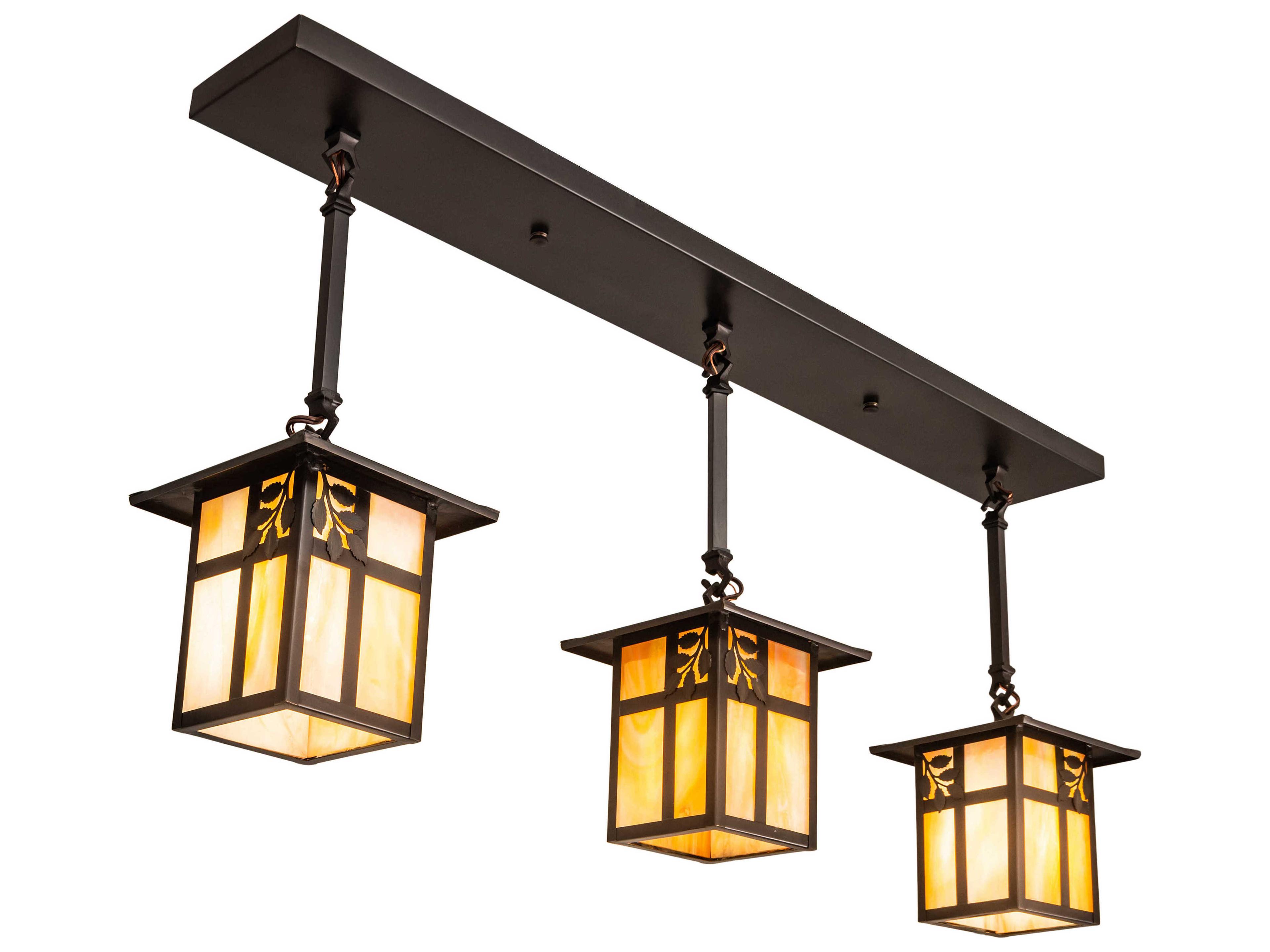 Meyda Seneca 3 - Light Glass Outdoor Hanging Light