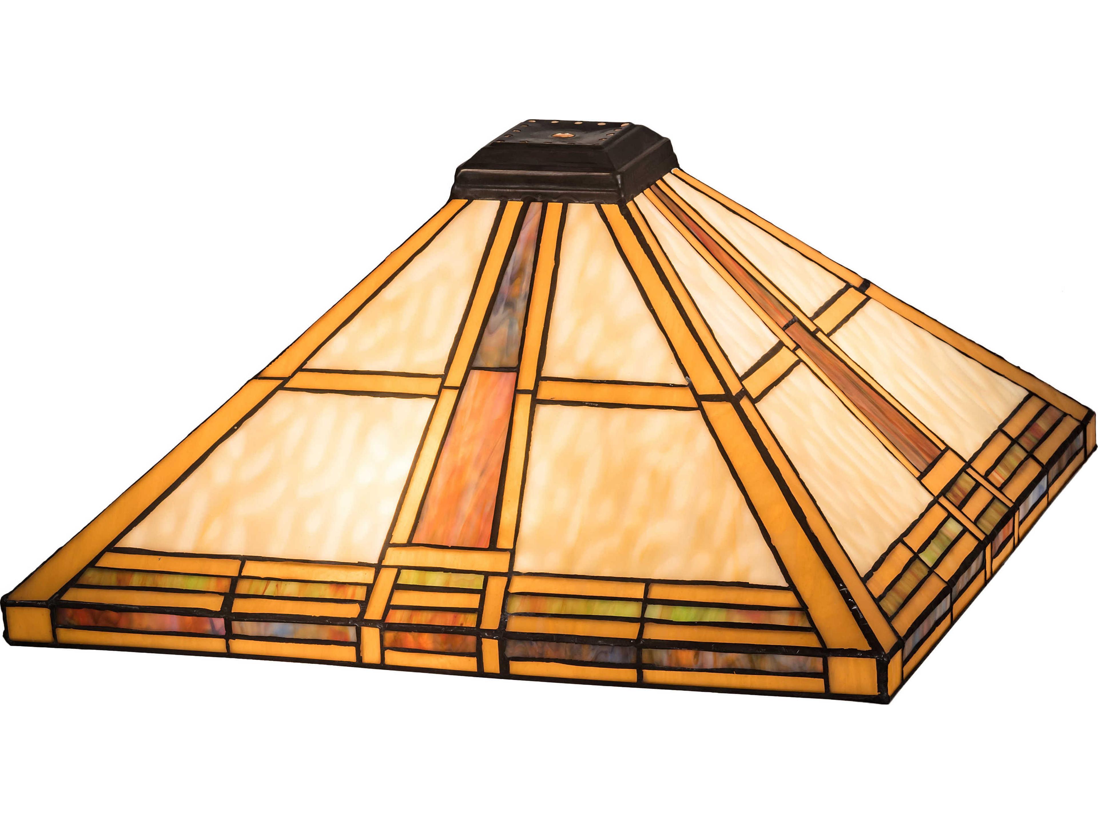 Meyda Prairie Straw Beige 24" Shade