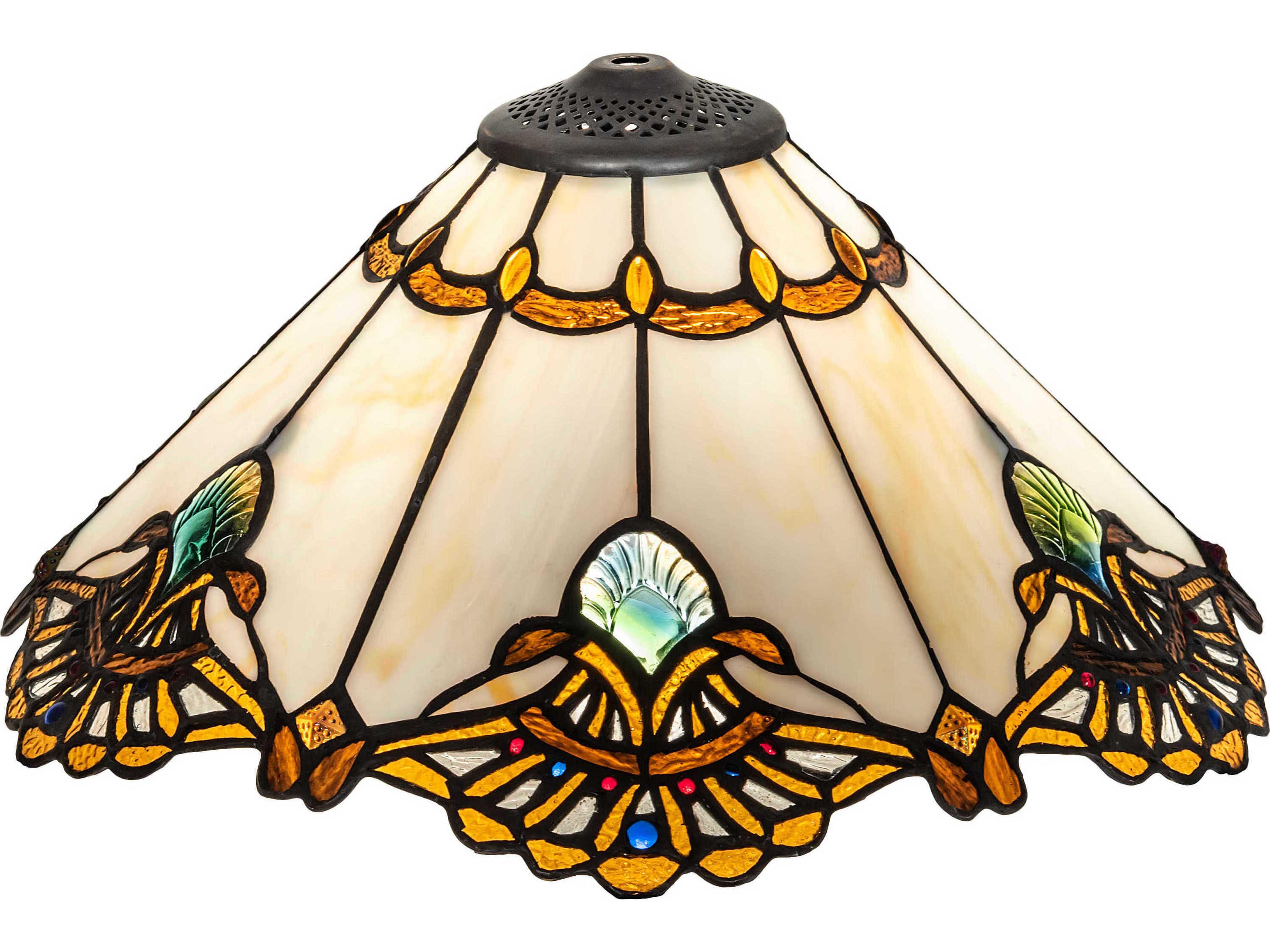 Meyda Shell With Jewels Shade
