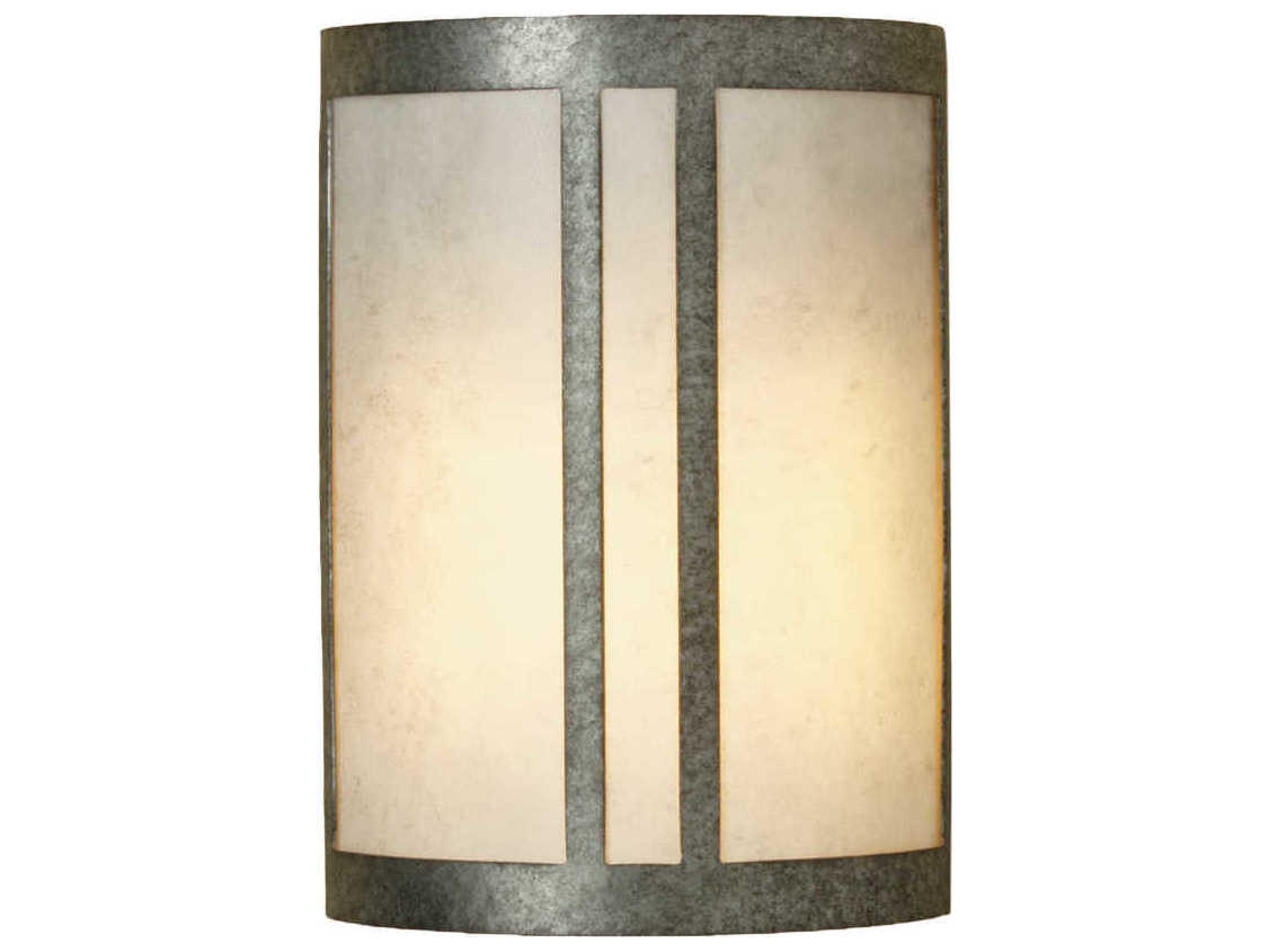 Meyda Taurean 2-Light Smoke Gray Wall Sconce