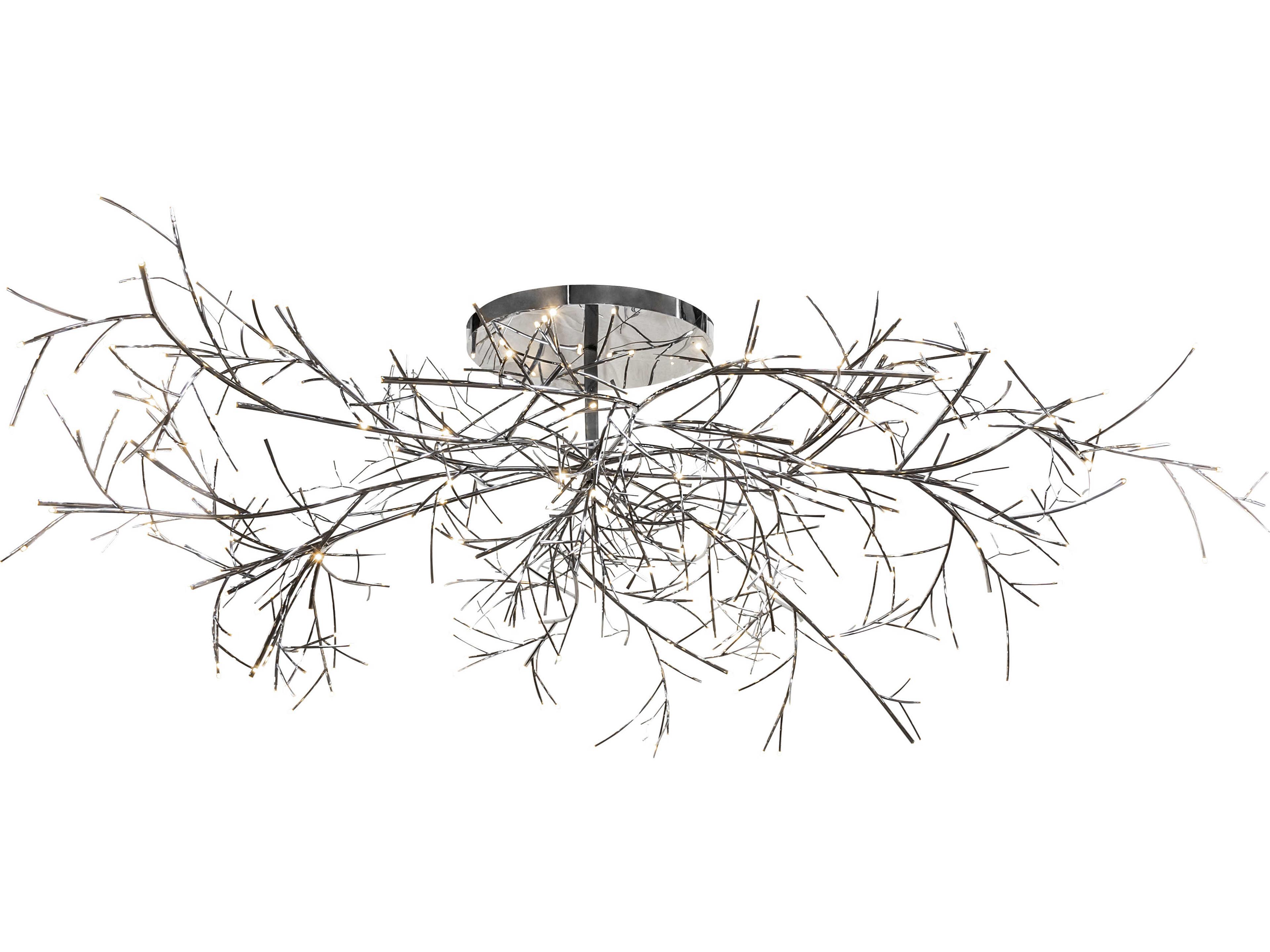 Meyda Thicket 296-Light Chrome Stainless Steel LED Sputnik Pendant