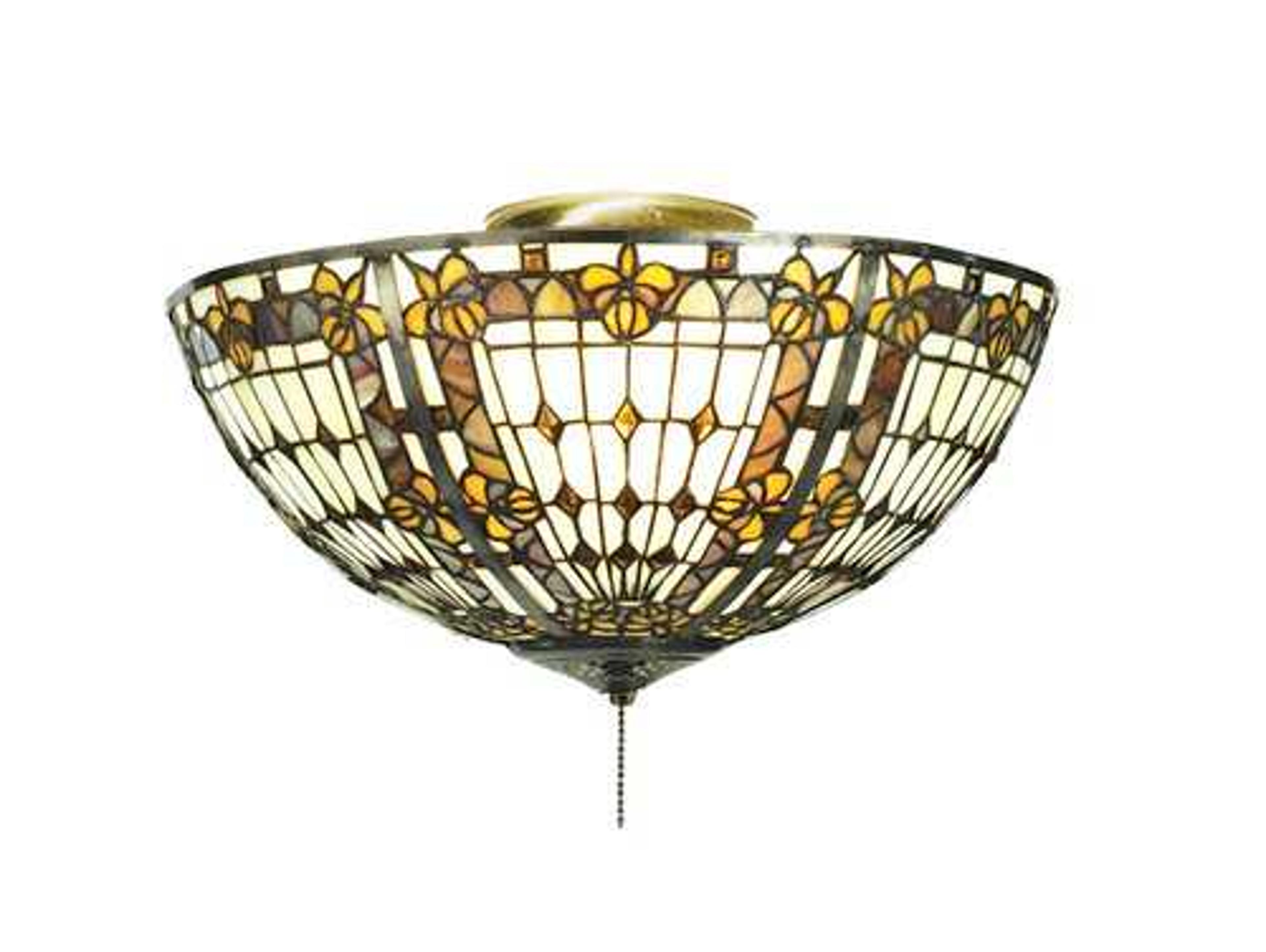 Meyda Fleur-De-Lis Fan Light Fixture